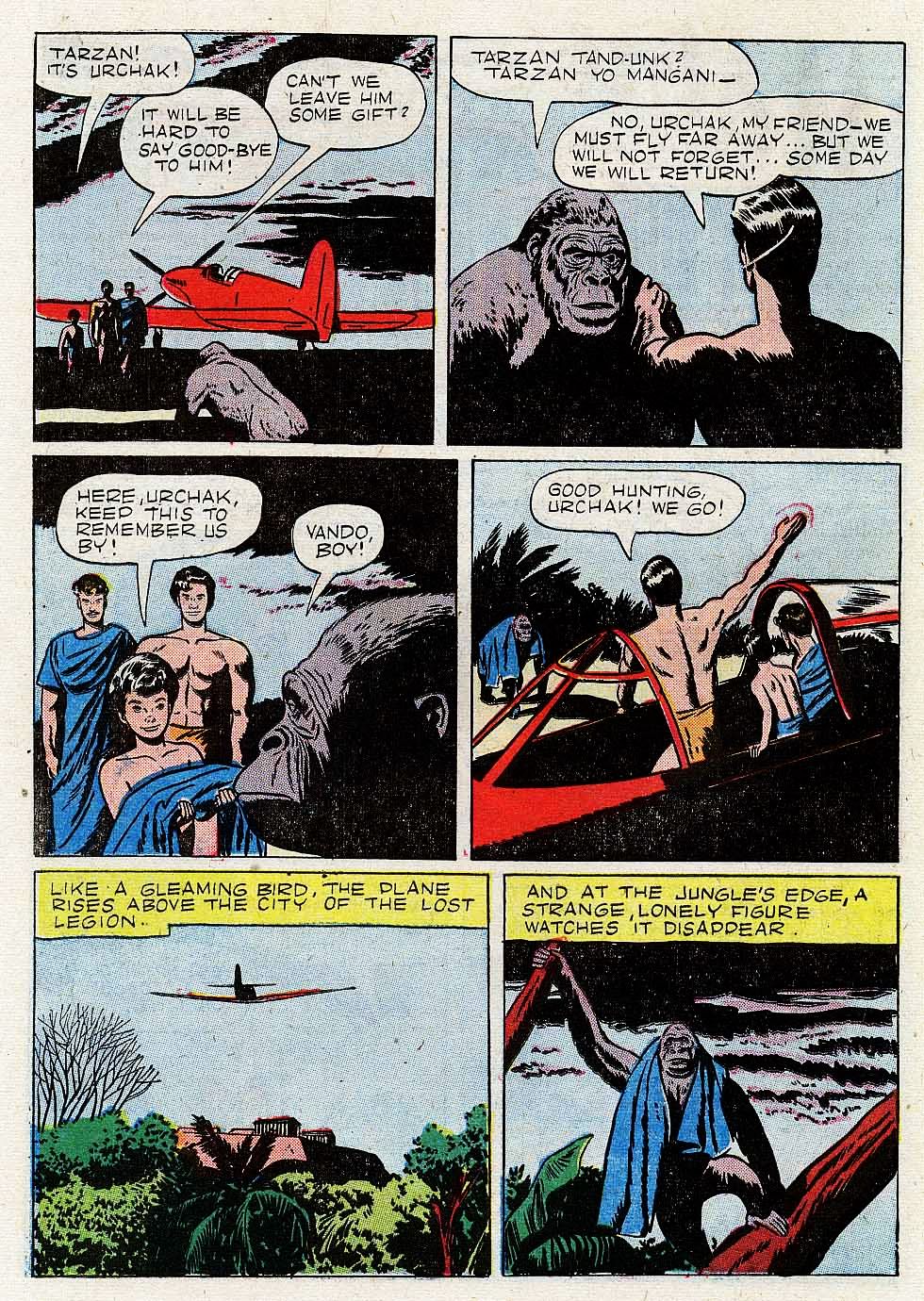 Read online Tarzan (1948) comic -  Issue #14 - 34