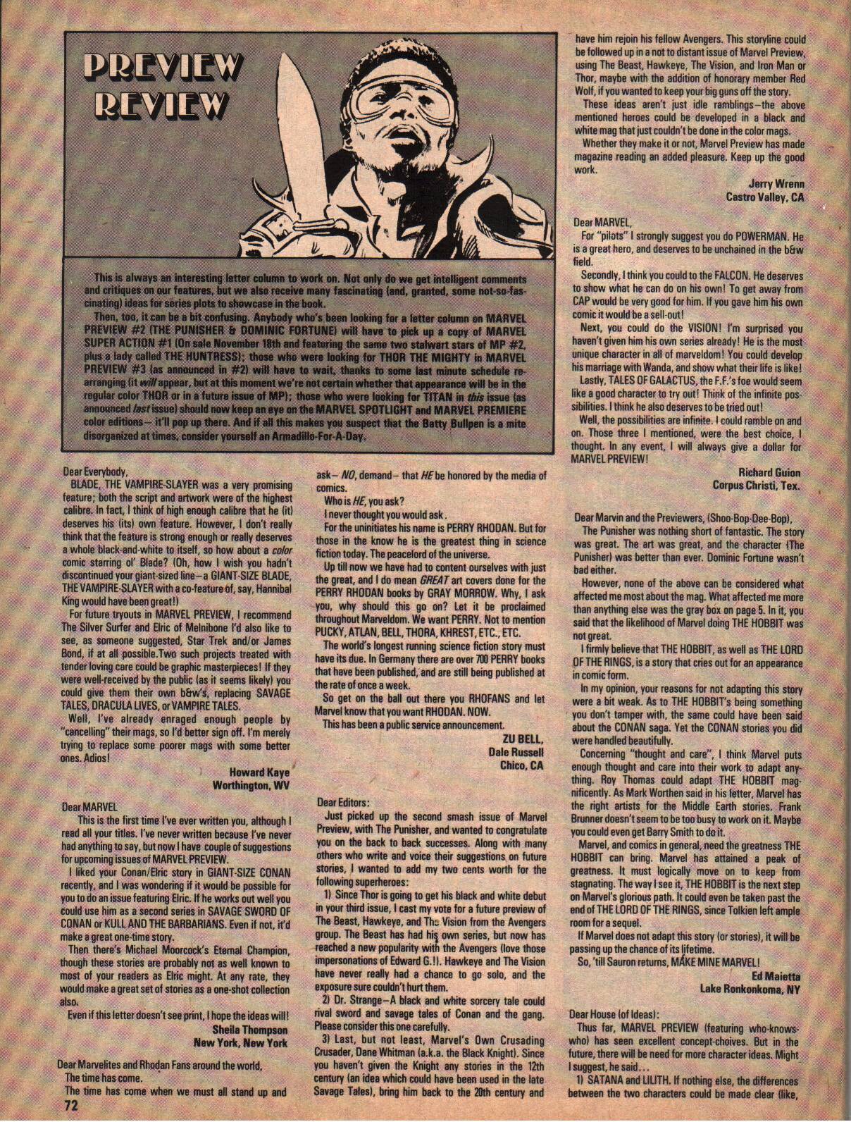 Read online Marvel Preview comic -  Issue #4 - 72