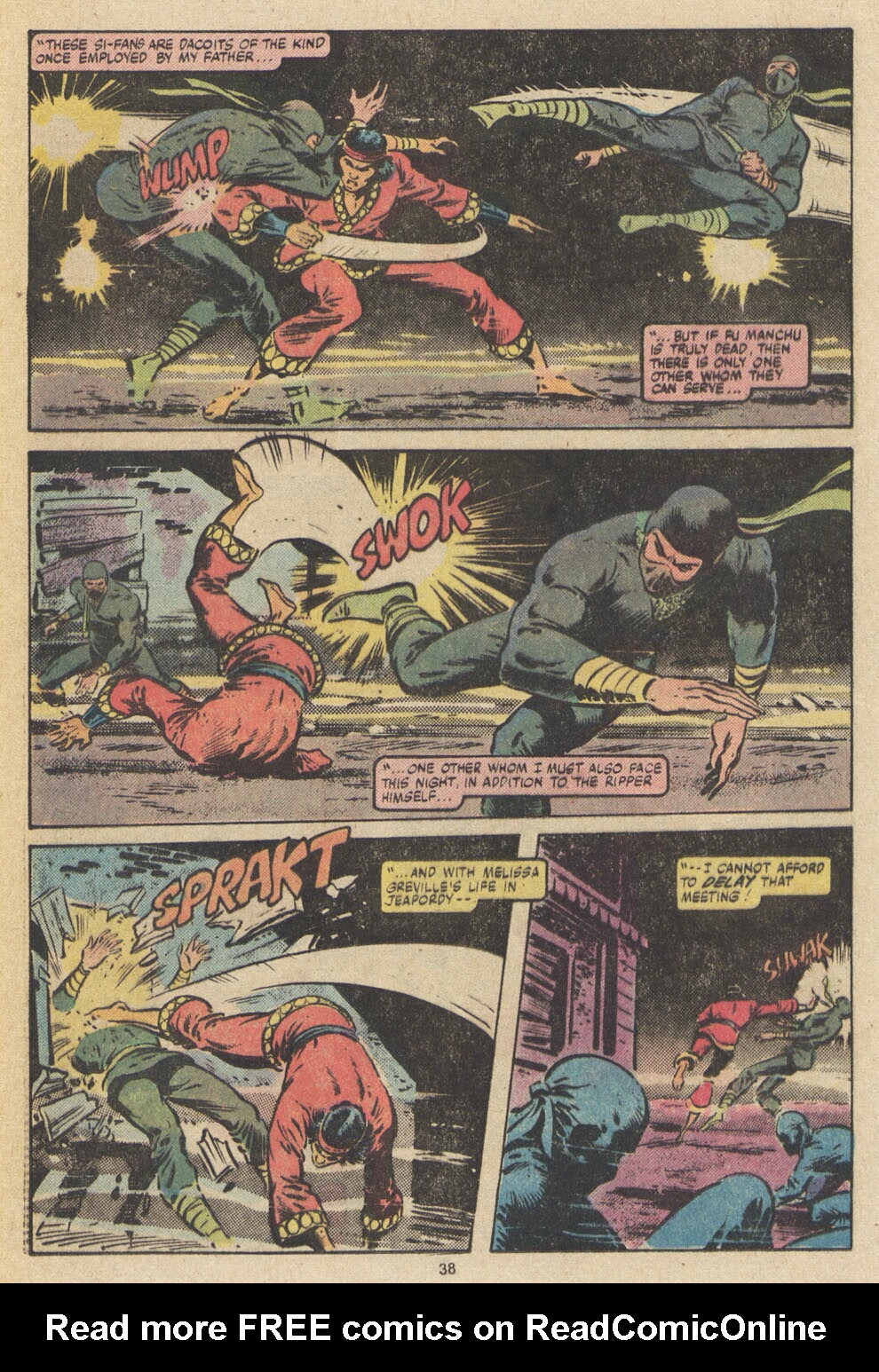 Read online Master of Kung Fu (1974) comic -  Issue #100 - 34