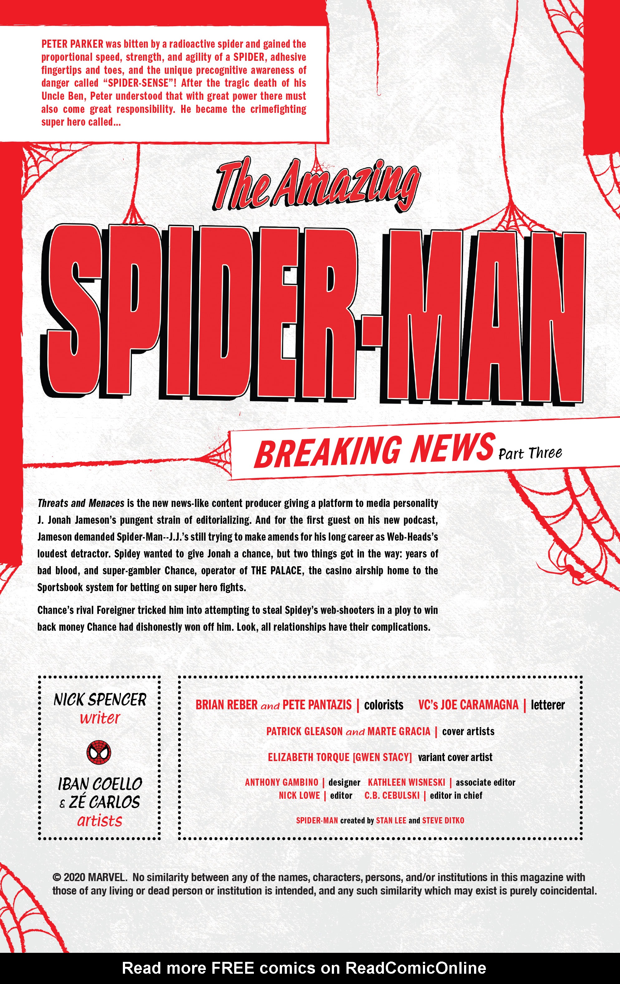 Read online The Amazing Spider-Man (2018) comic -  Issue #40 - 2