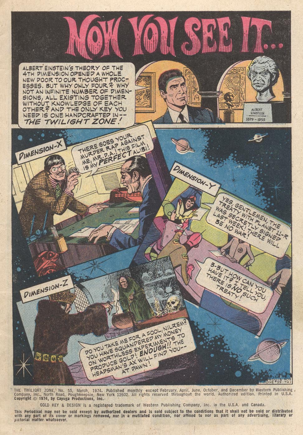 Read online The Twilight Zone (1962) comic -  Issue #55 - 3