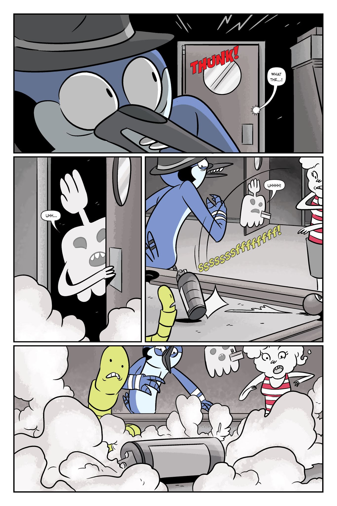 Read online Regular Show: Noir Means Noir, Buddy comic -  Issue # TPB (Part 1) - 67