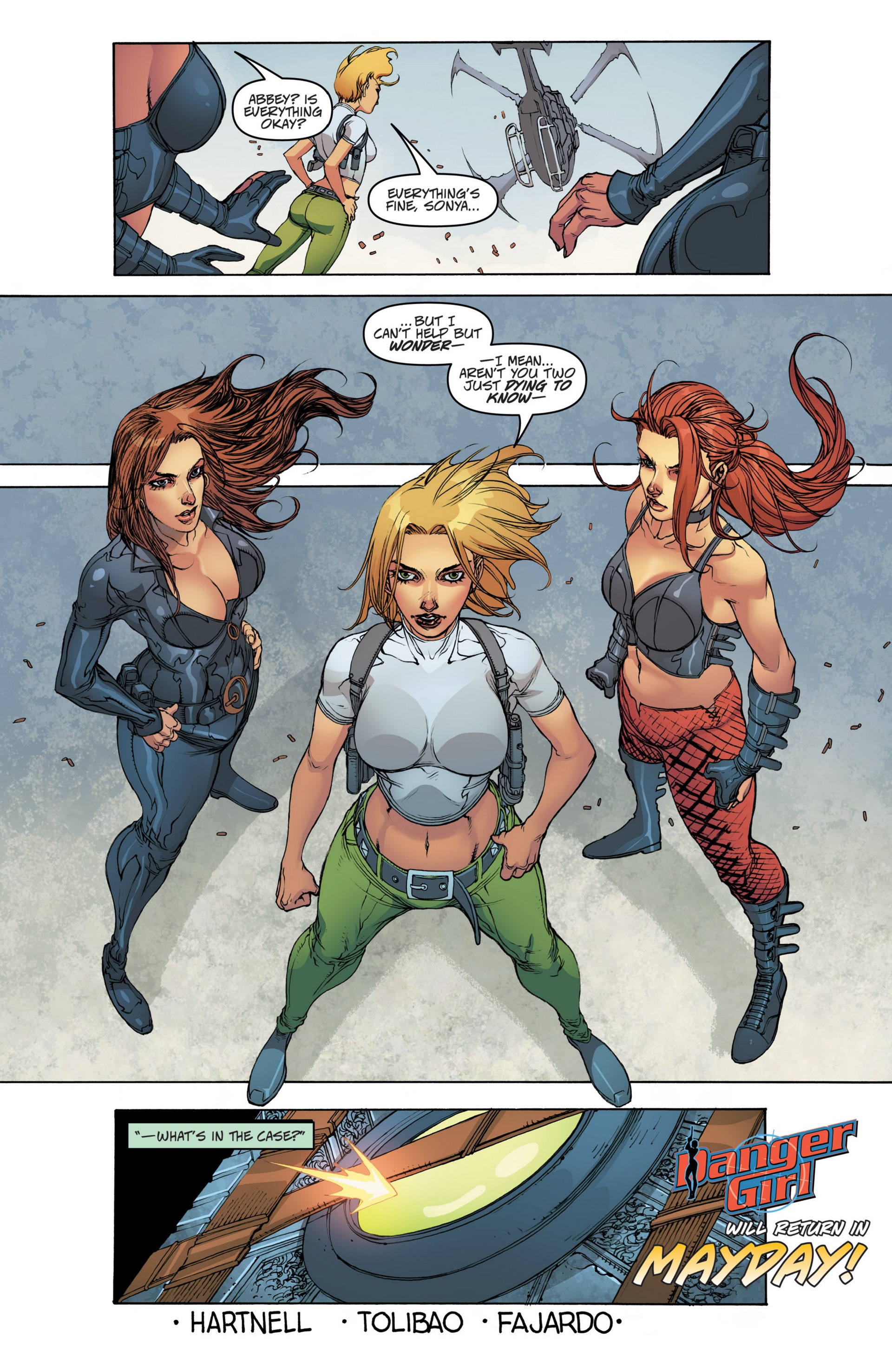 Read online Danger Girl: The Chase comic -  Issue #4 - 22