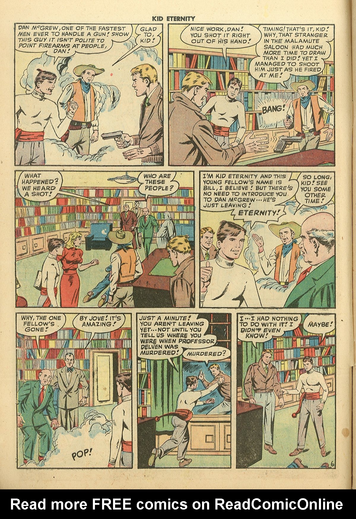Read online Kid Eternity (1946) comic -  Issue #12 - 8