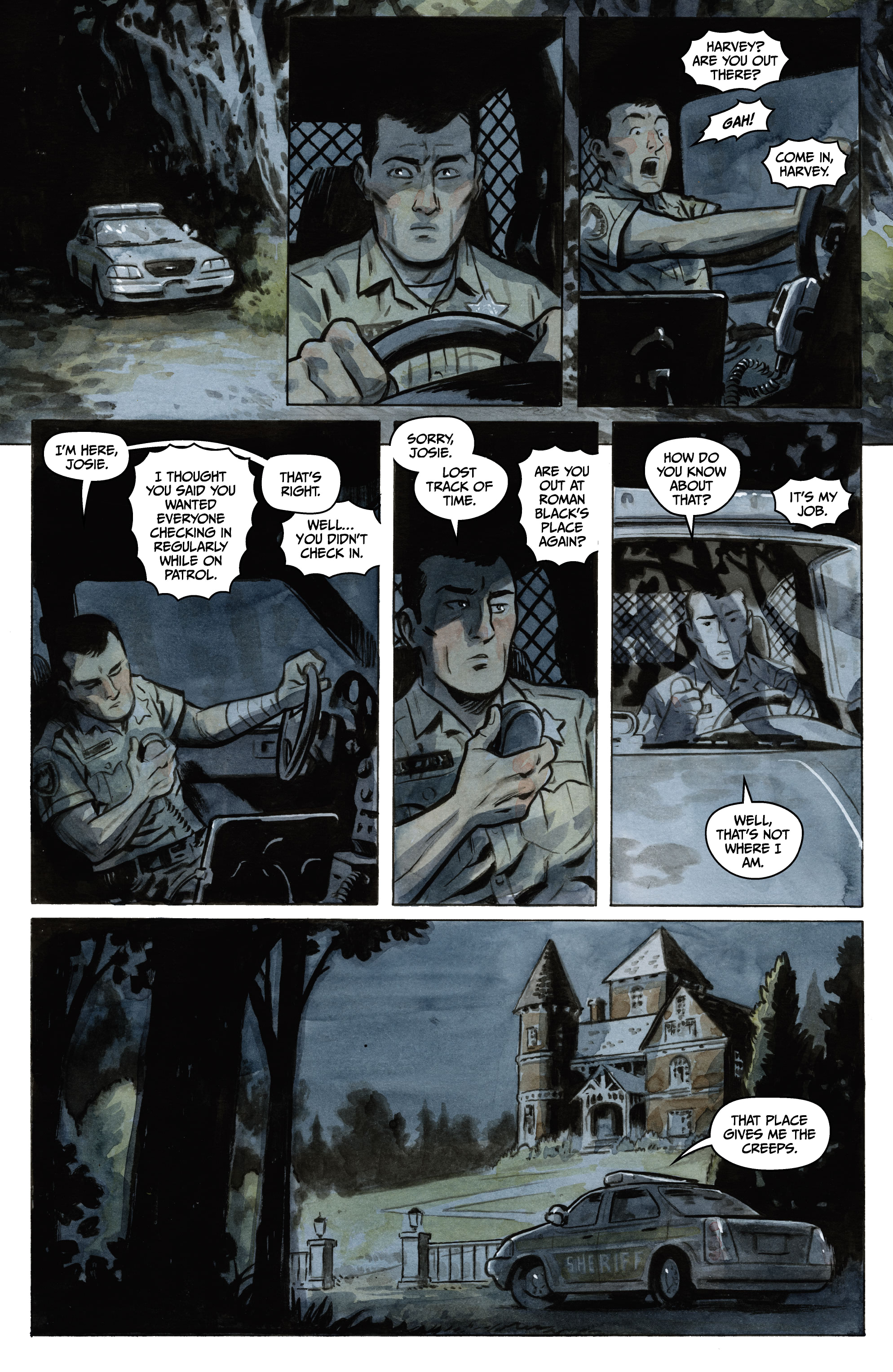 Read online Manor Black: Fire in the Blood comic -  Issue #3 - 14