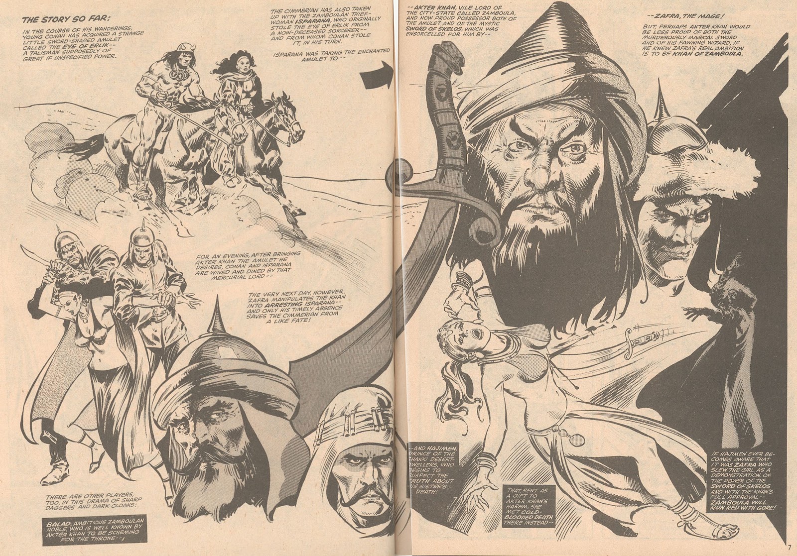 Savage Sword Of Conan V1 058 | Read Savage Sword Of Conan V1 058 comic