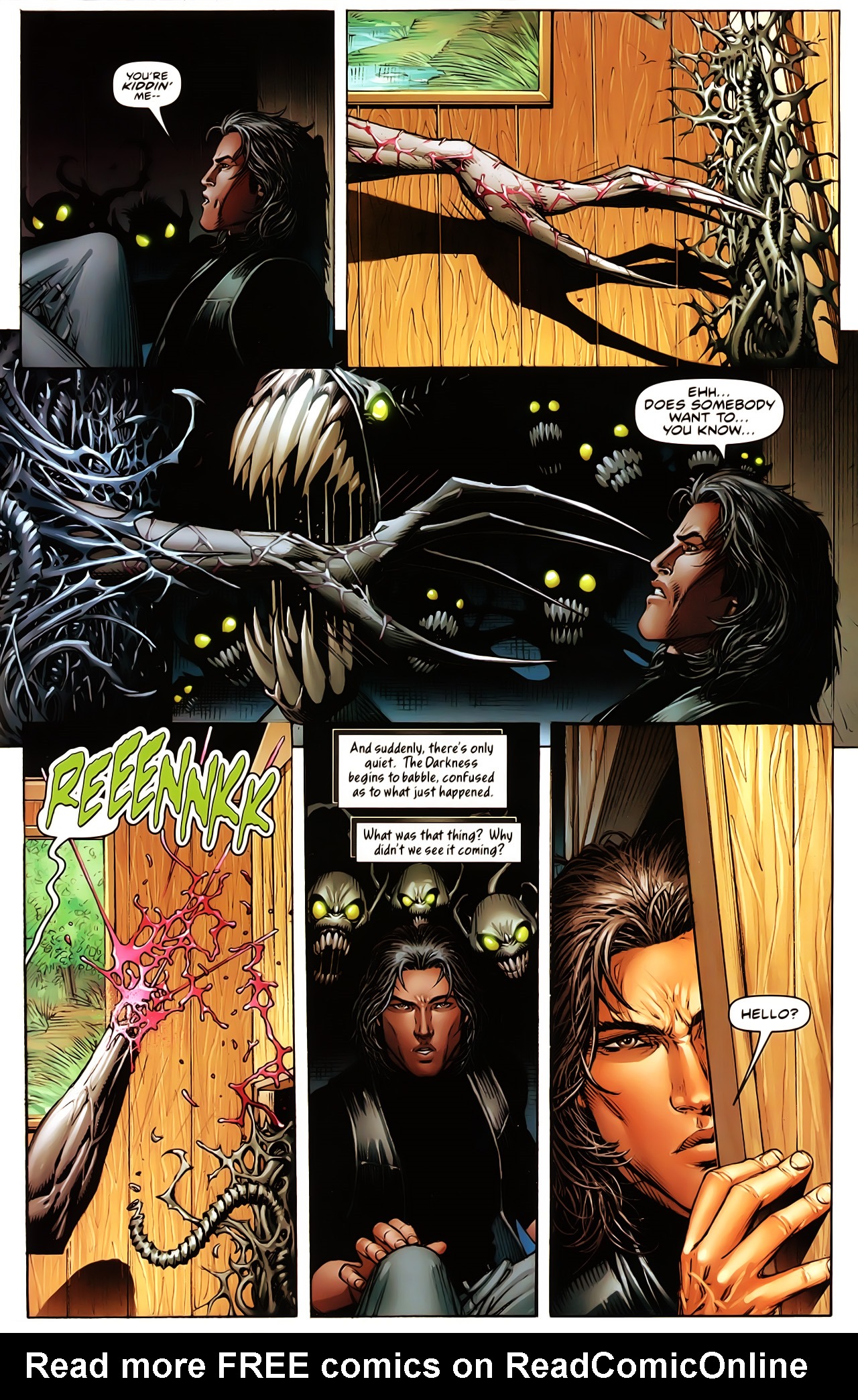 Read online The Darkness/Pitt comic -  Issue #1 - 9