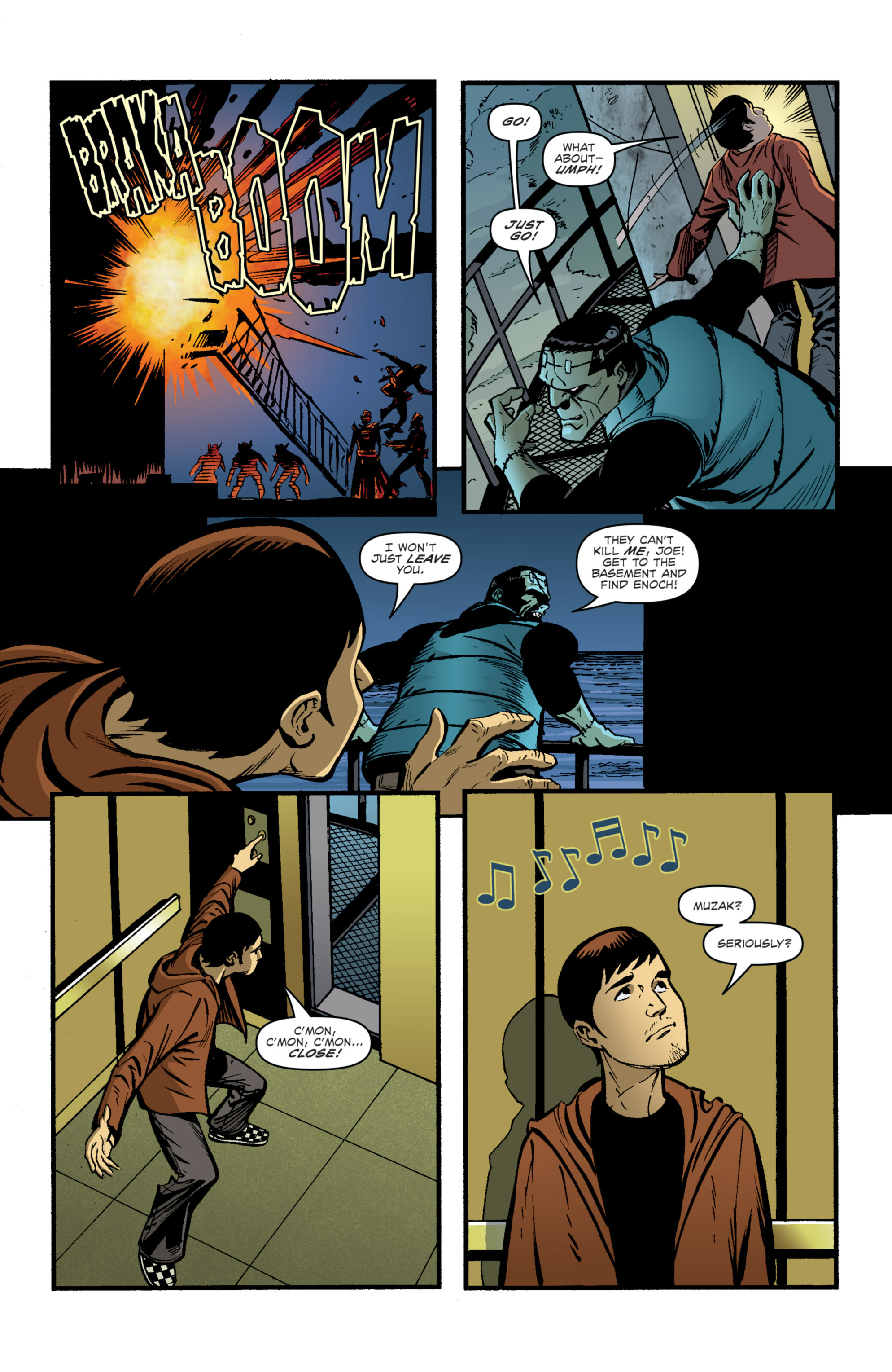 Read online Joe Frankenstein comic -  Issue #3 - 10