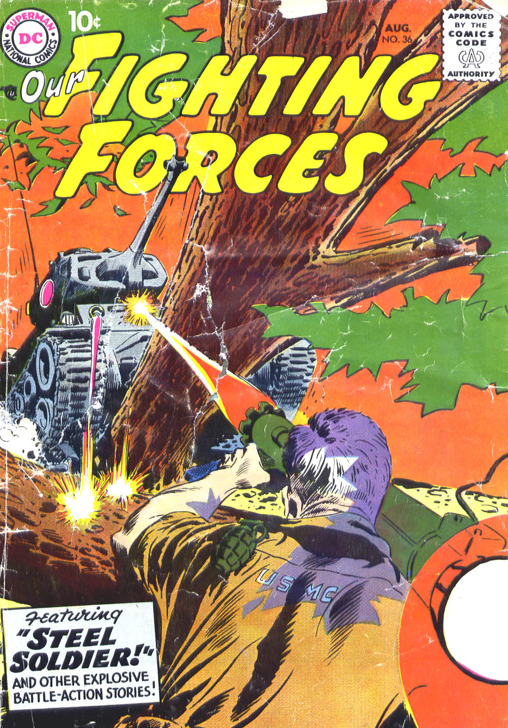 Read online Our Fighting Forces comic -  Issue #36 - 1