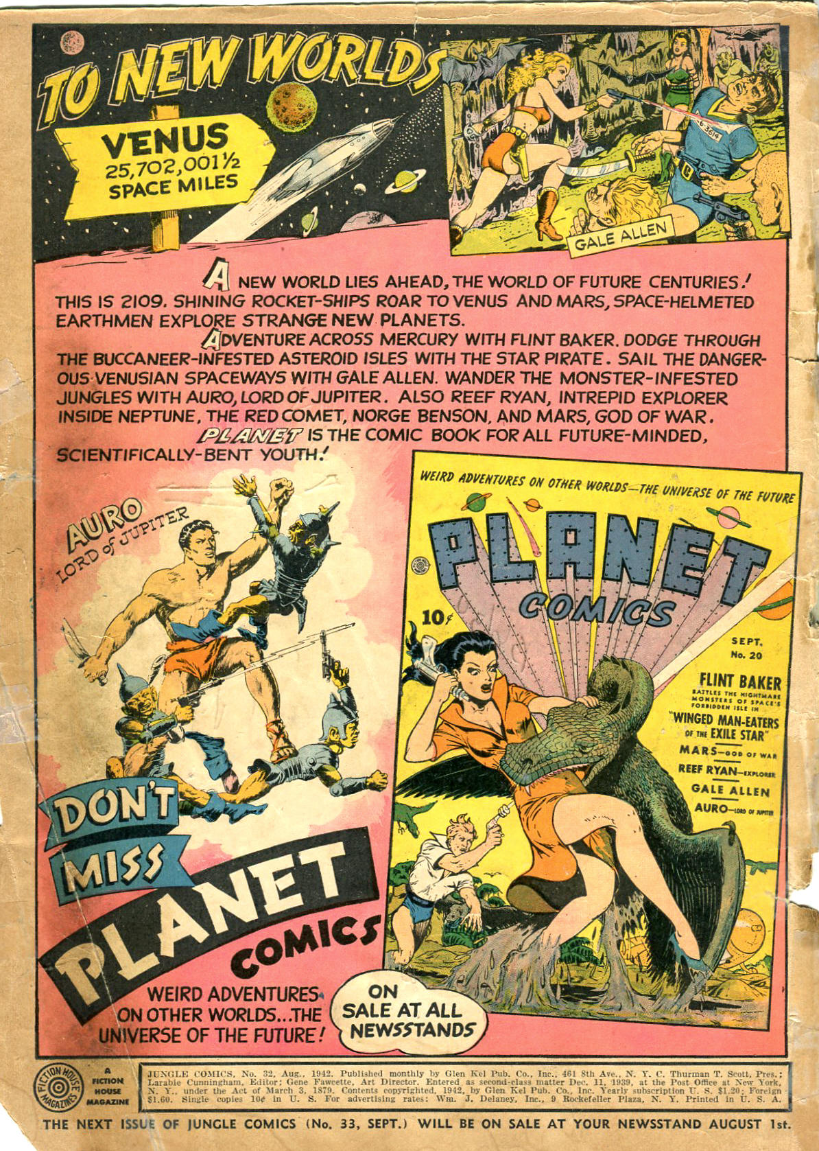Read online Jungle Comics comic -  Issue #32 - 3