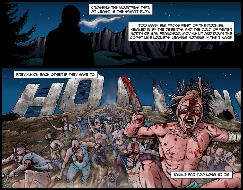 Read online Crossed Dead or Alive comic -  Issue #3 - 3