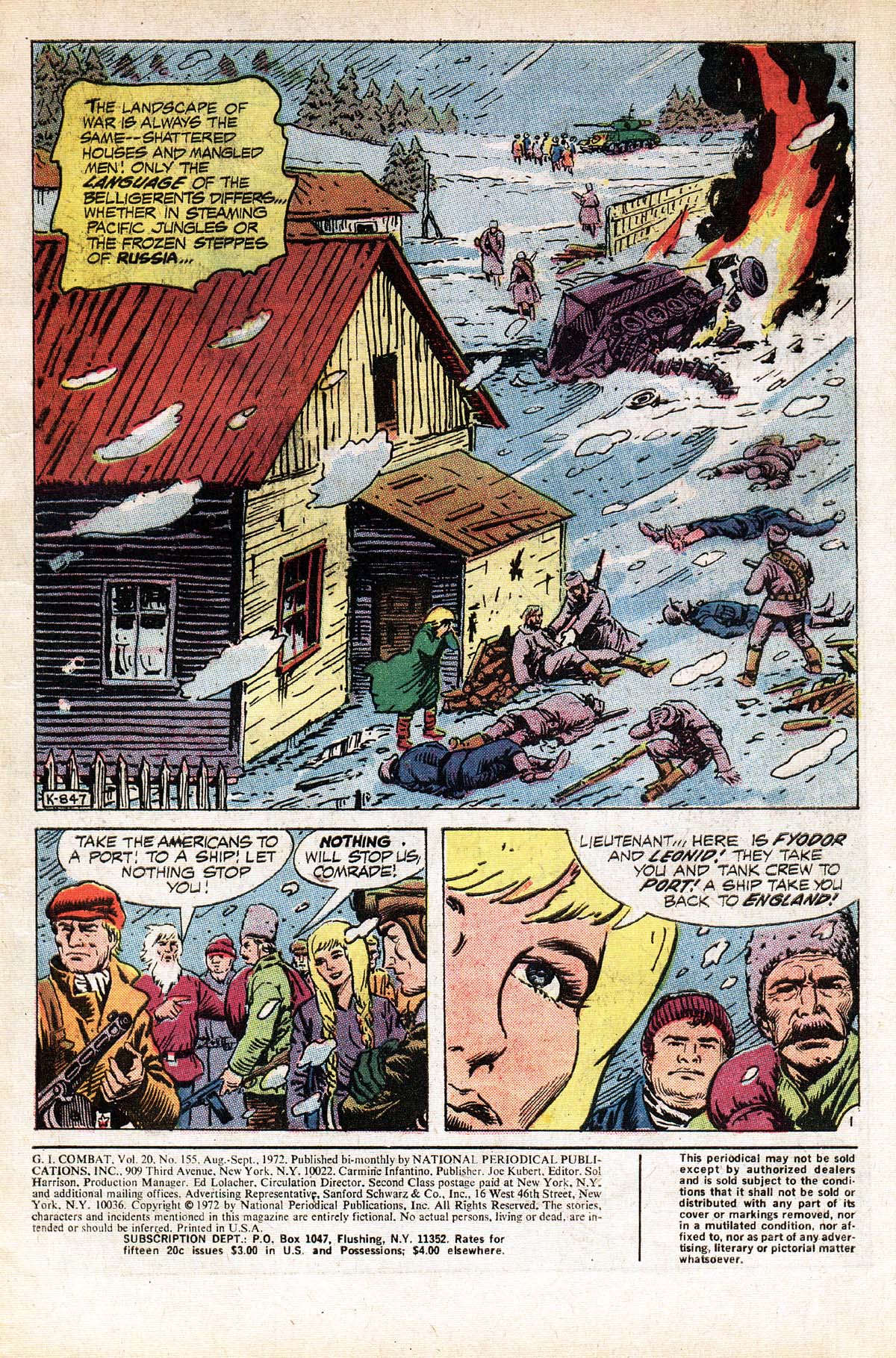 Read online G.I. Combat (1952) comic -  Issue #155 - 3