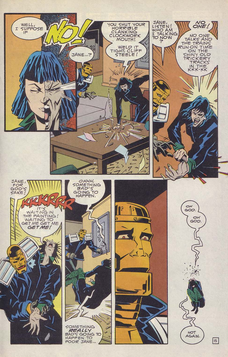 Read online Doom Patrol (1987) comic -  Issue #26 - 16