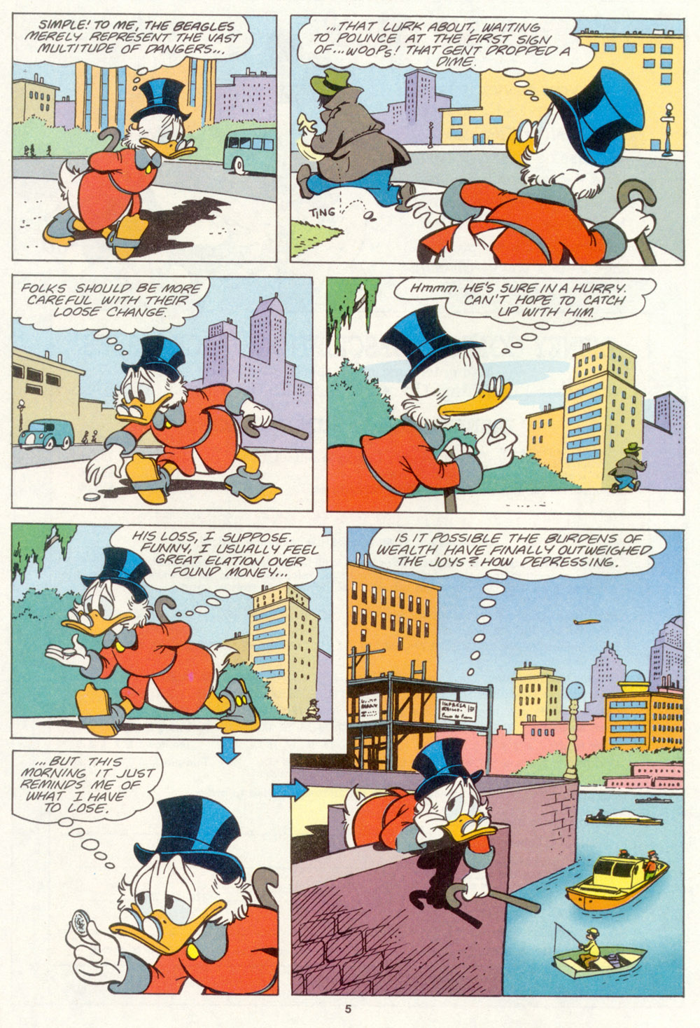 Read online Uncle Scrooge (1953) comic -  Issue #266 - 6