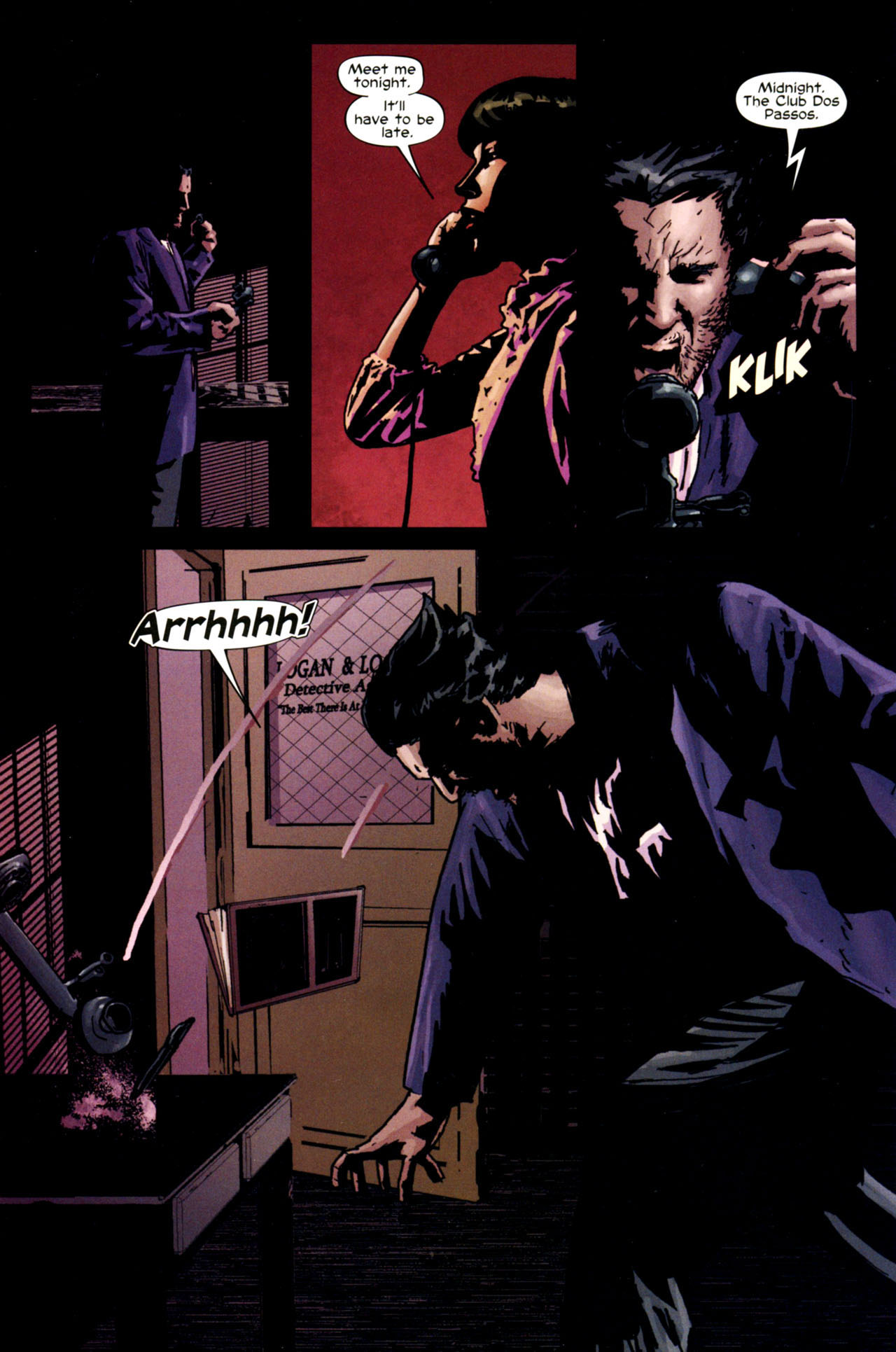 Read online Wolverine Noir comic -  Issue #2 - 17