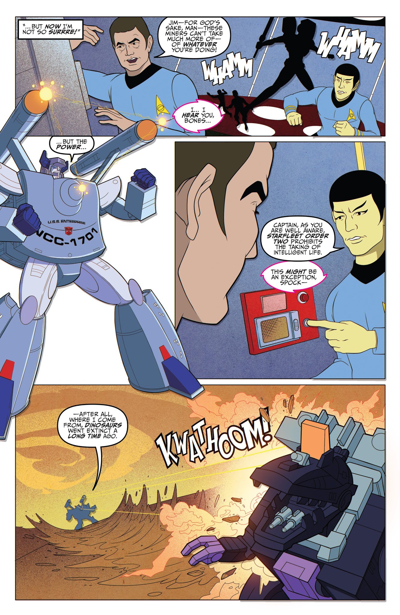 Read online Star Trek vs. Transformers comic -  Issue #4 - 4