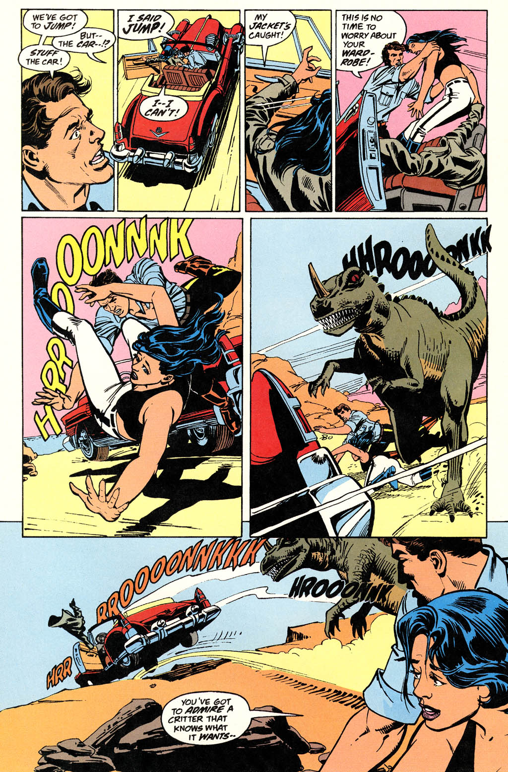 Read online Cadillacs and Dinosaurs comic -  Issue #1 - 8