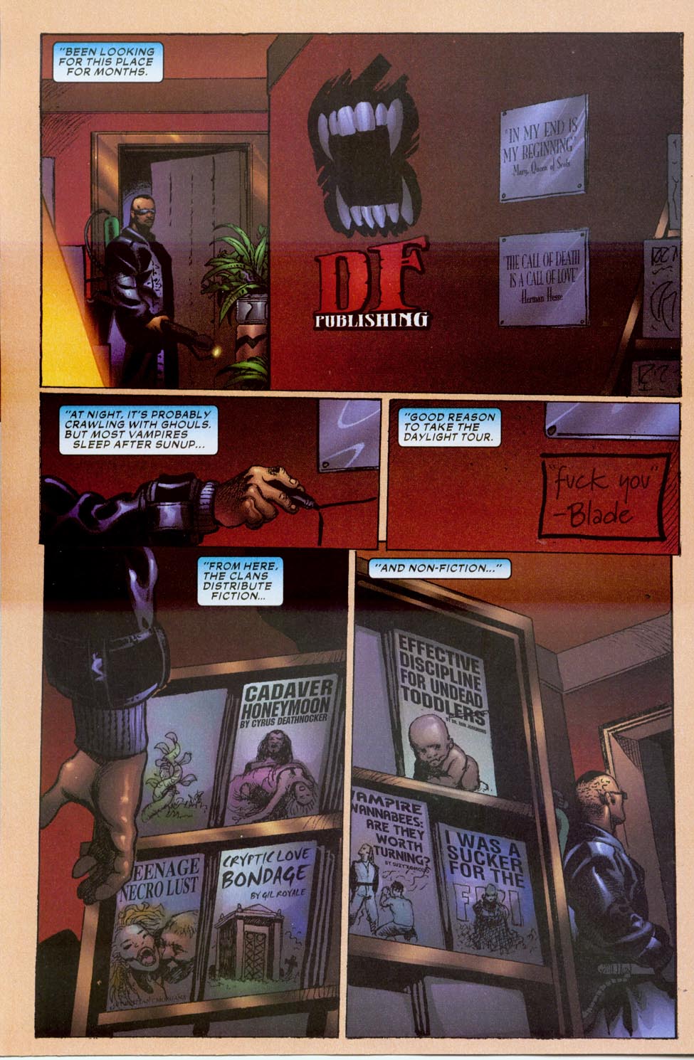 Read online Blade (2002) comic -  Issue #3 - 7