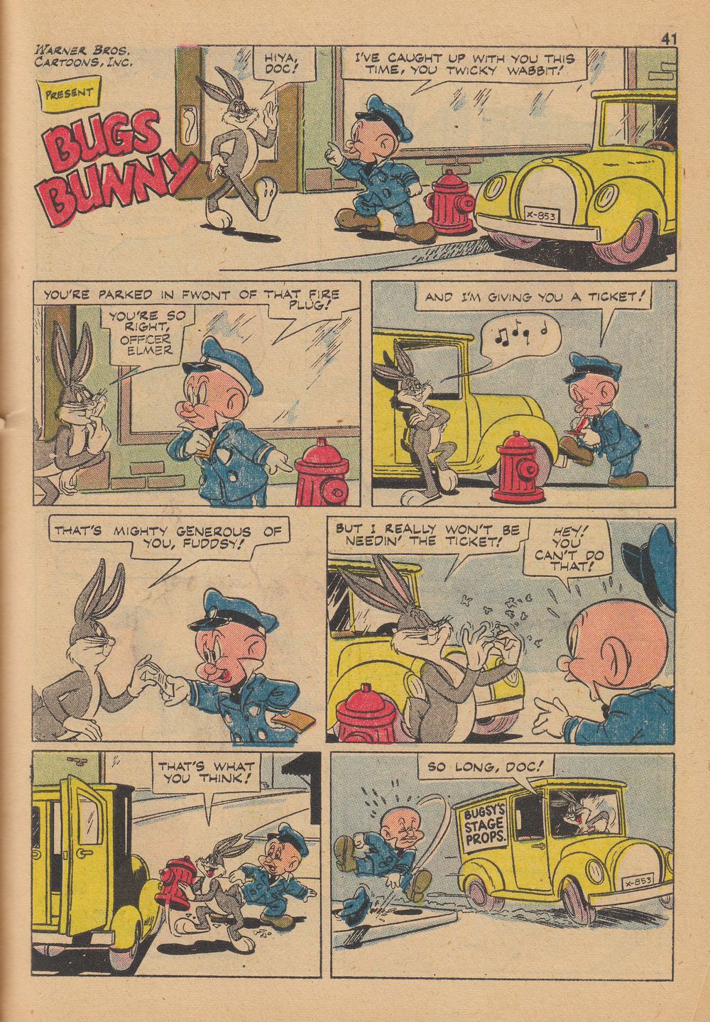 Read online Bugs Bunny's Christmas Funnies comic -  Issue # TPB 5 - 43