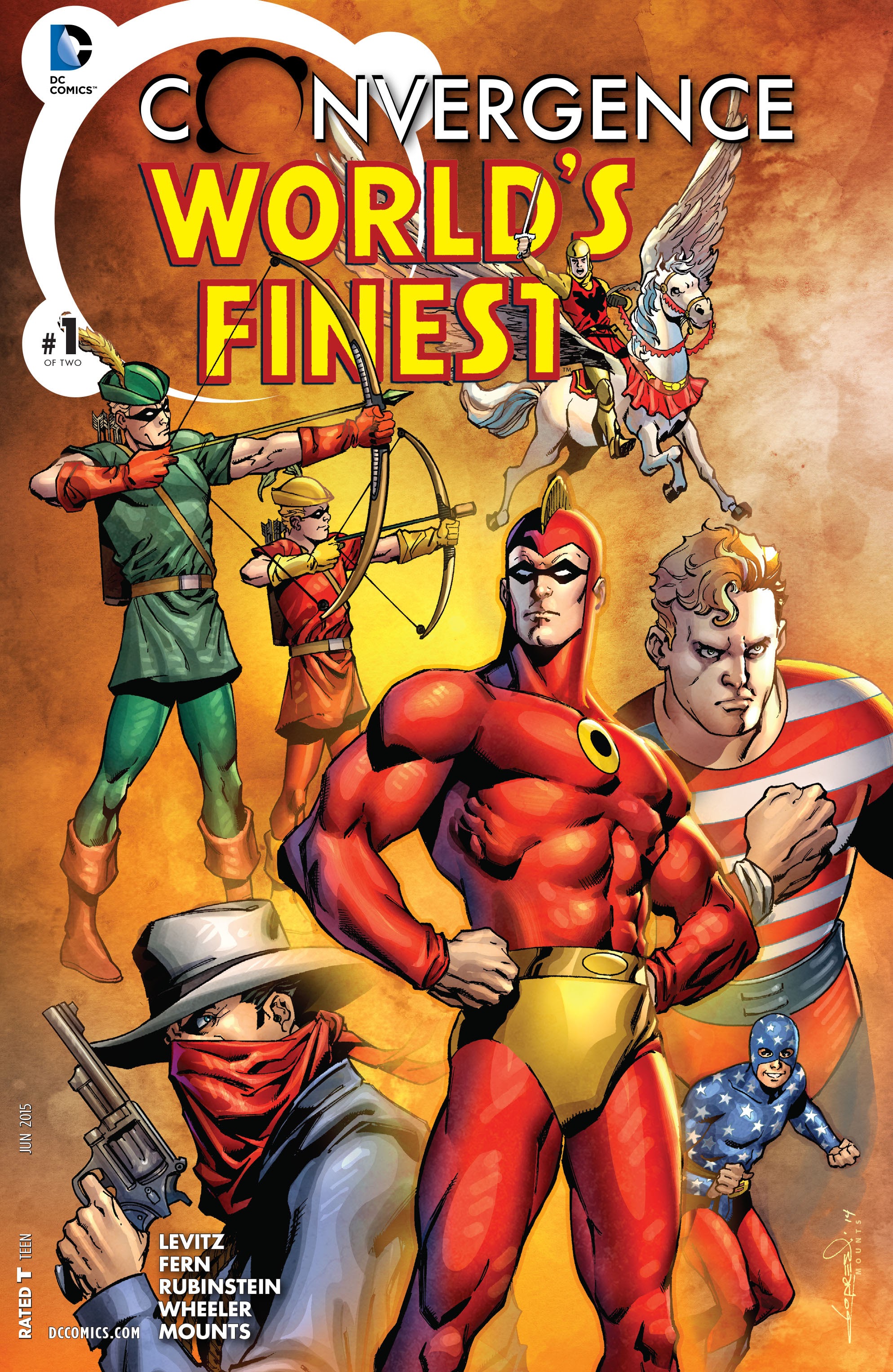 Read online Convergence World's Finest comic -  Issue #1 - 1