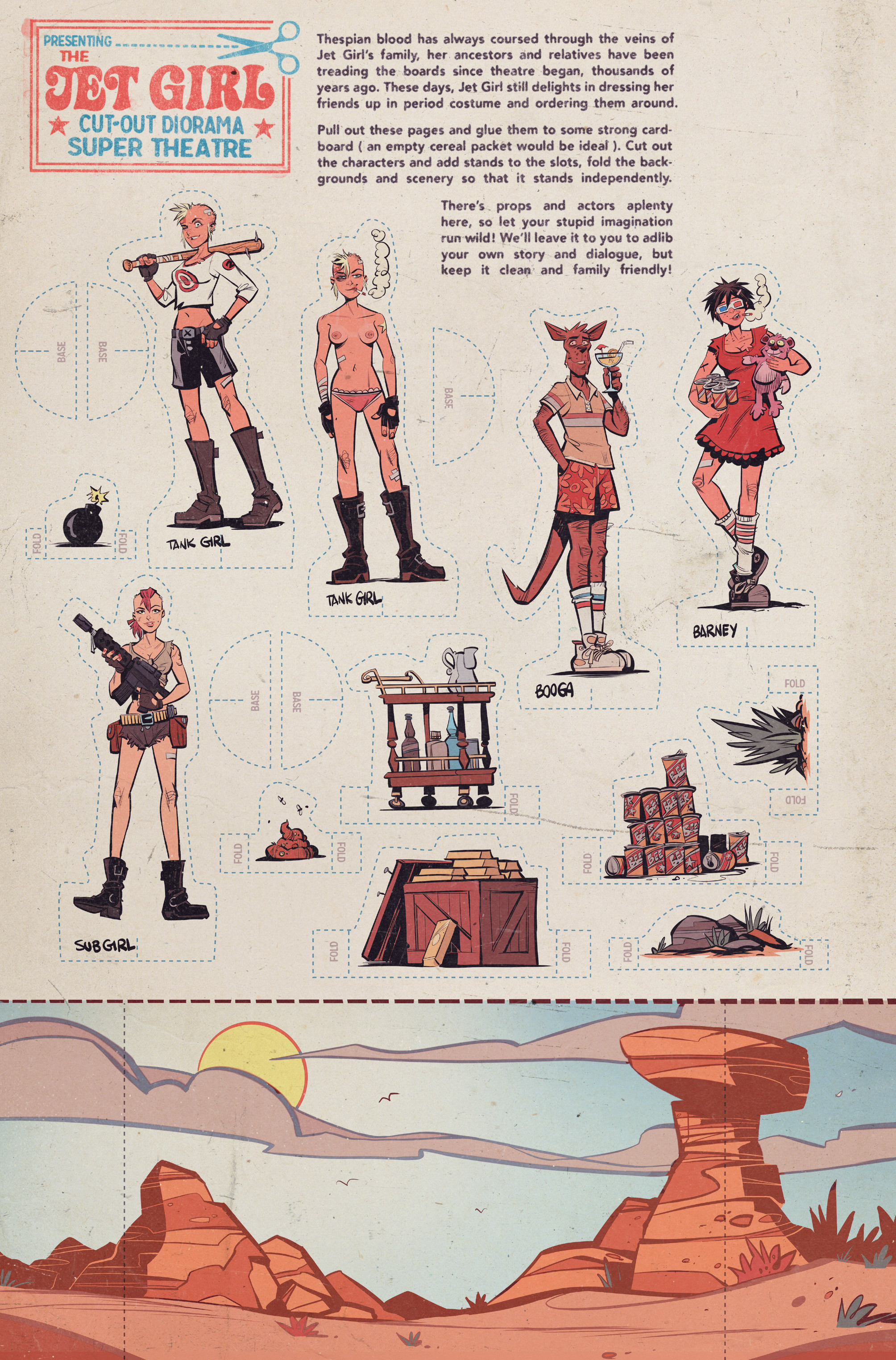 Read online Tank Girl: Gold comic -  Issue #3 - 19