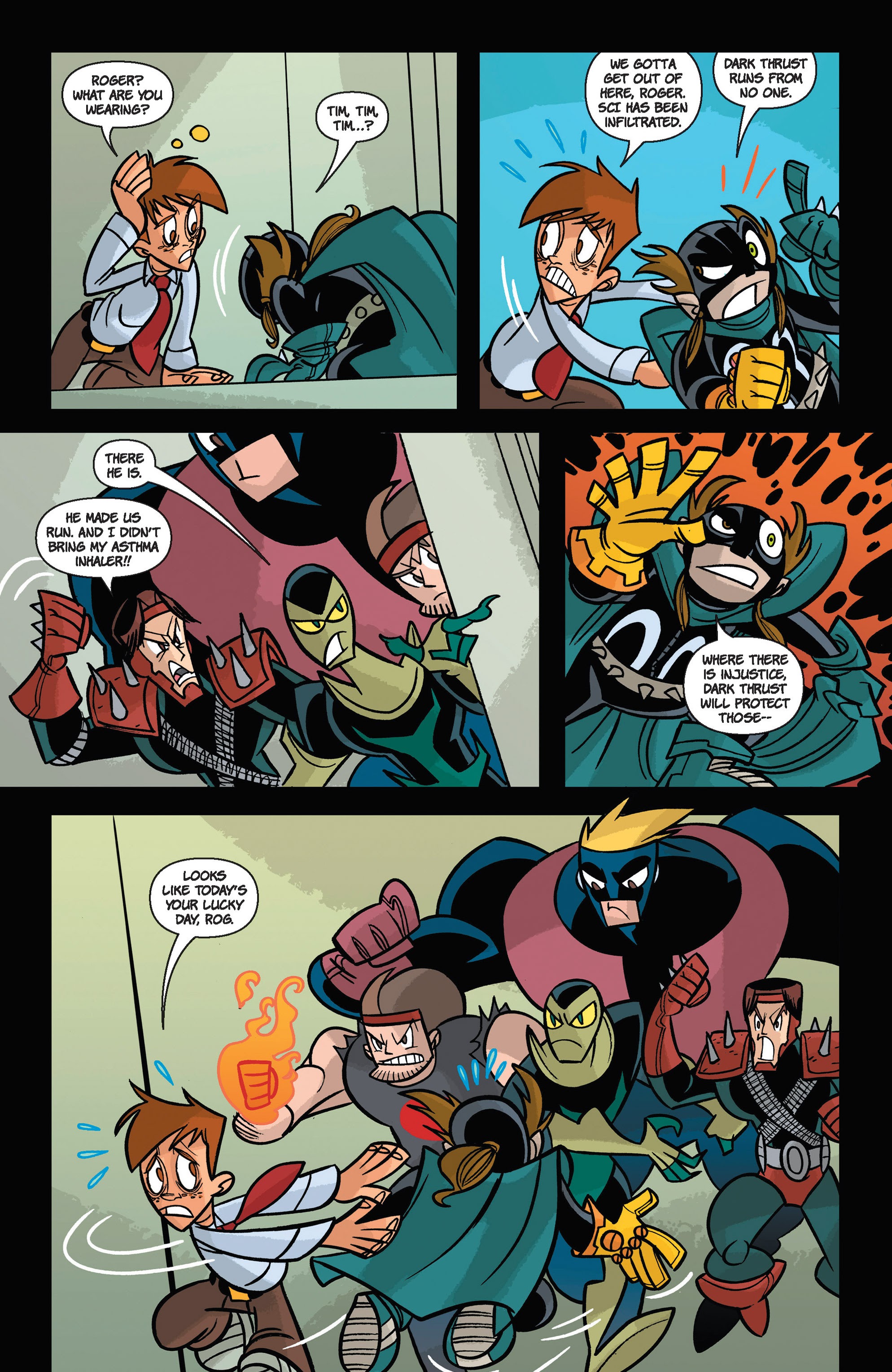 Read online Super Human Resources comic -  Issue #1 - 25