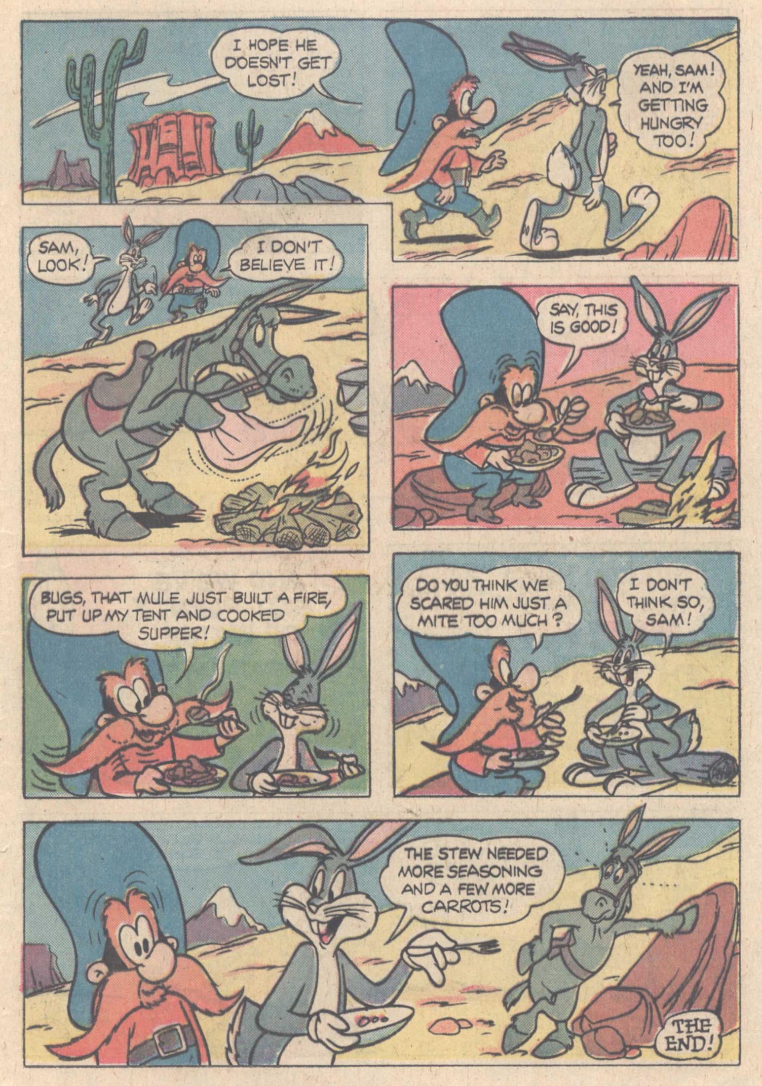 Read online Yosemite Sam and Bugs Bunny comic -  Issue #26 - 25