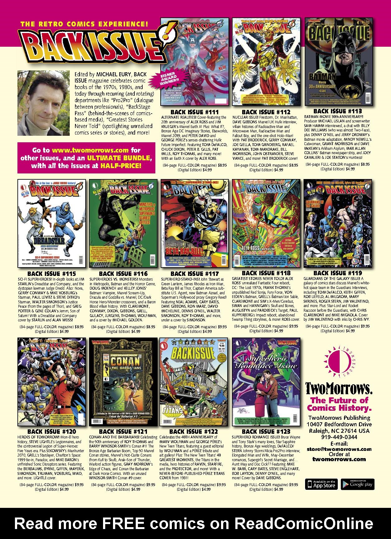 Read online Back Issue comic -  Issue #124 - 2