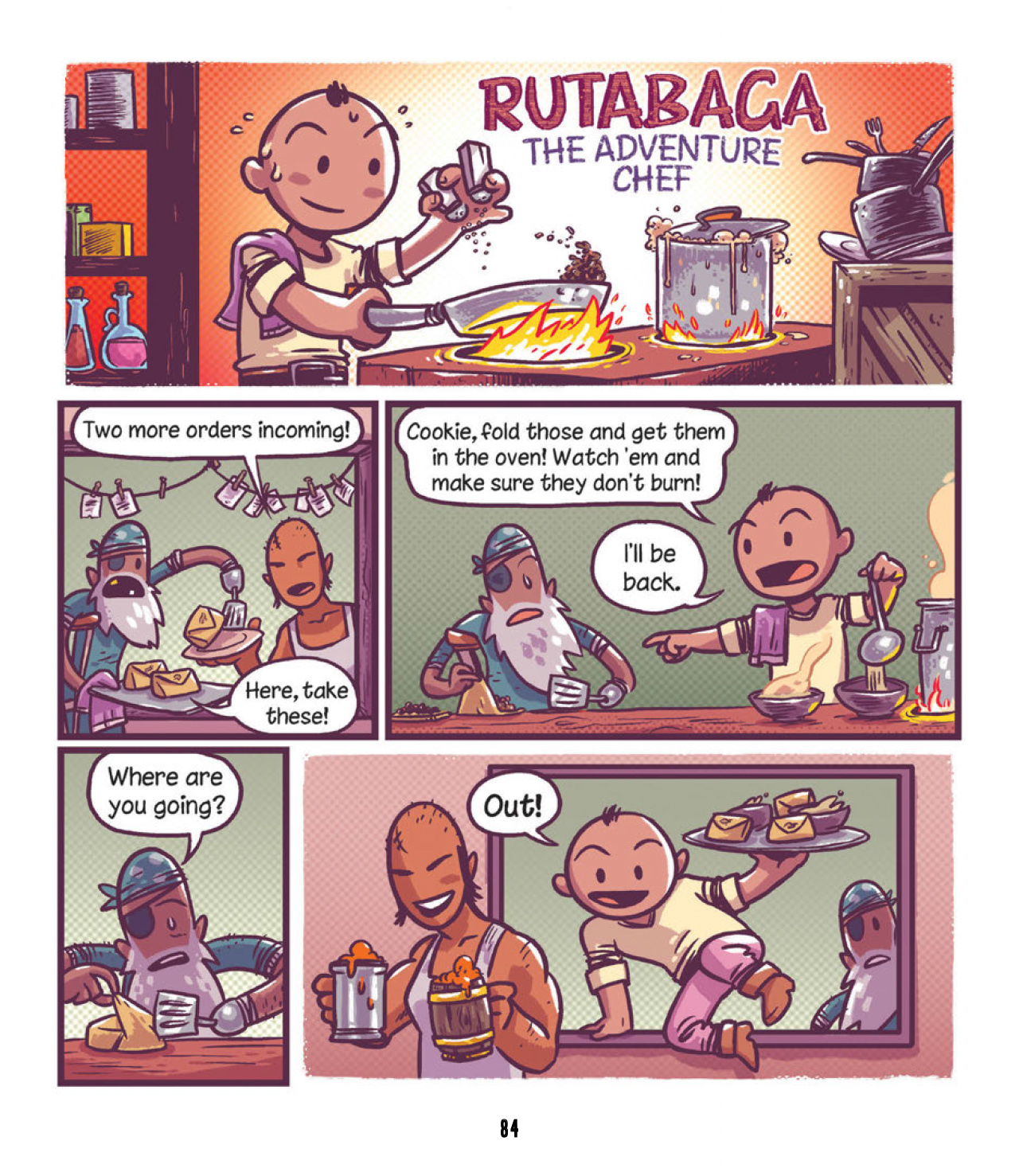 Read online Rutabaga: The Adventure Chef comic -  Issue # TPB 1 - 86