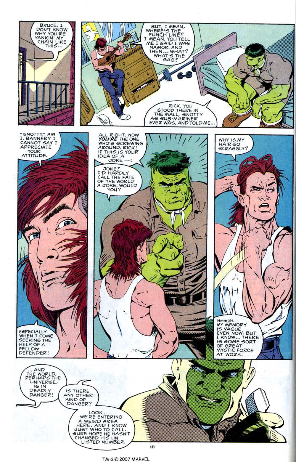 Read online The Incredible Hulk (1968) comic -  Issue # _Annual 1992 - 20