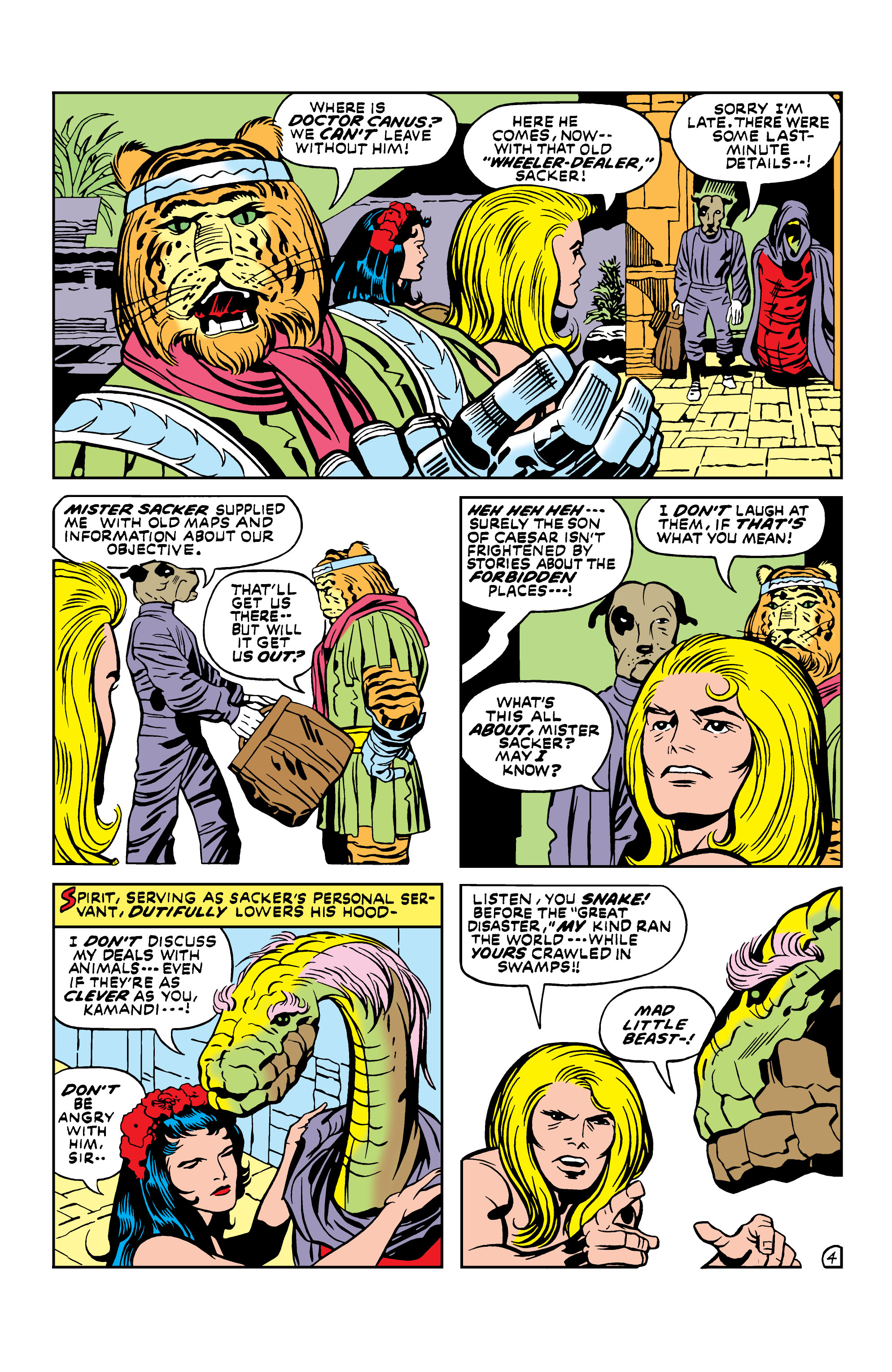 Read online Kamandi, The Last Boy On Earth comic -  Issue #15 - 4