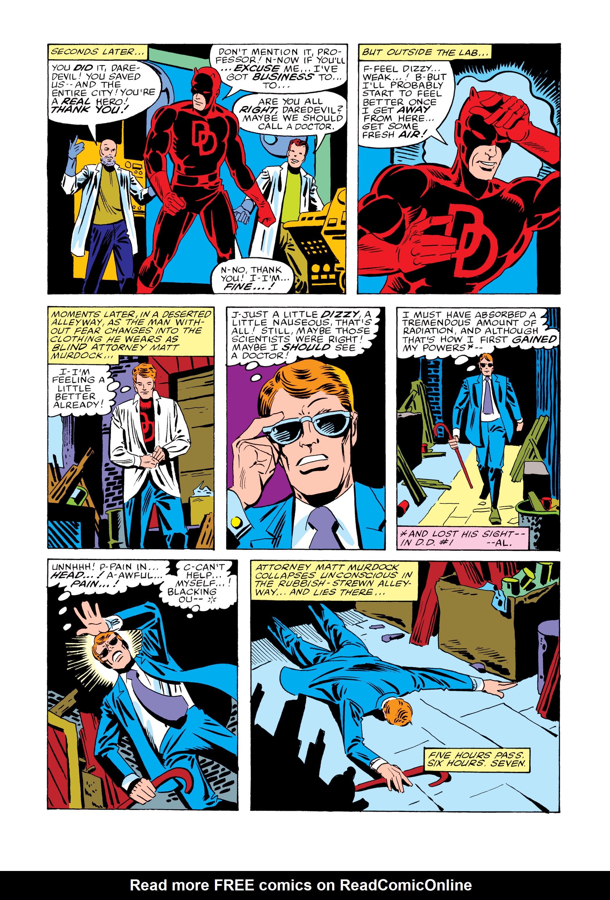 Read online Marvel Masterworks: Daredevil comic -  Issue # TPB 15 (Part 1) - 64