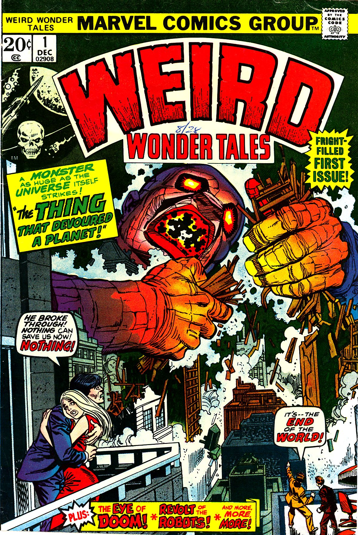 Read online Weird Wonder Tales comic -  Issue #1 - 1