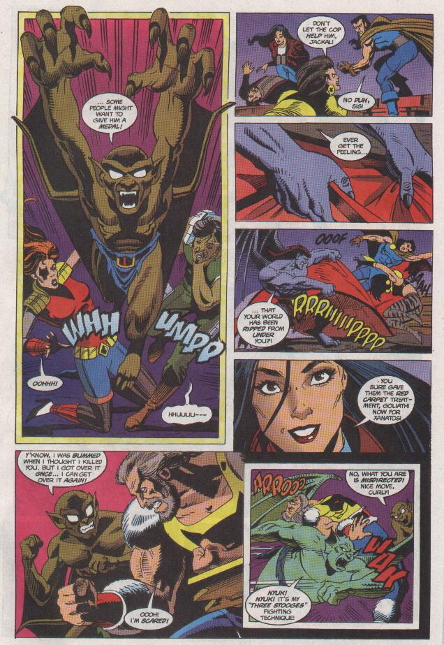 Read online Gargoyles (1995) comic -  Issue #8 - Terror In Times Square - 20