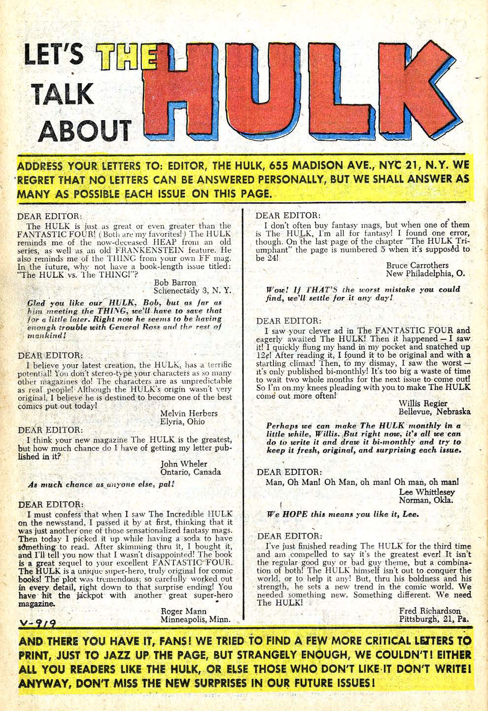 Read online The Incredible Hulk (1962) comic -  Issue #3 - 26