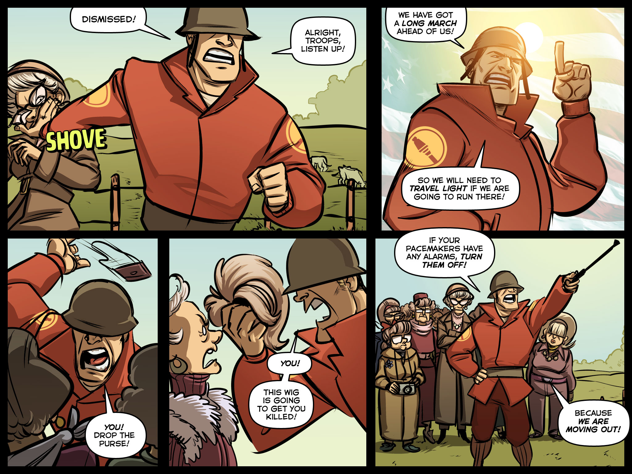 Read online Team Fortress 2 comic -  Issue #1 - 36