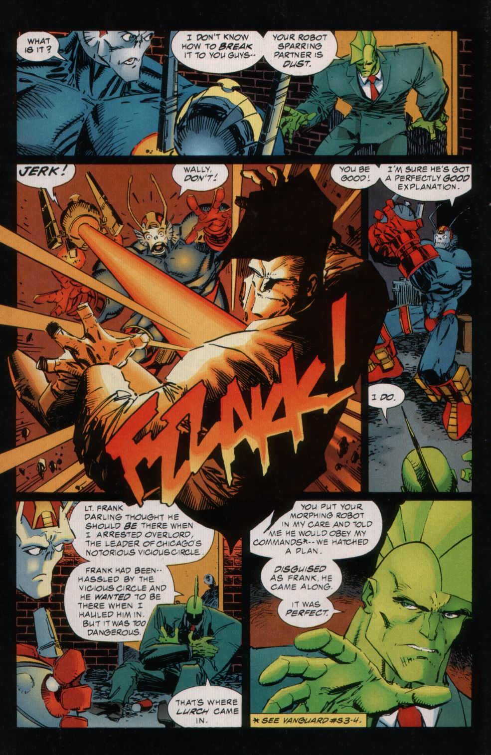 Read online The Savage Dragon (1993) comic -  Issue #11 - 12