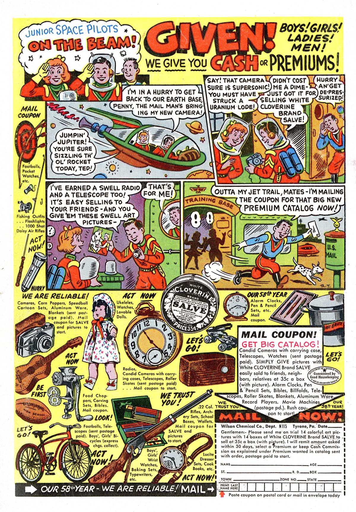 Read online Comic Cavalcade comic -  Issue #58 - 68