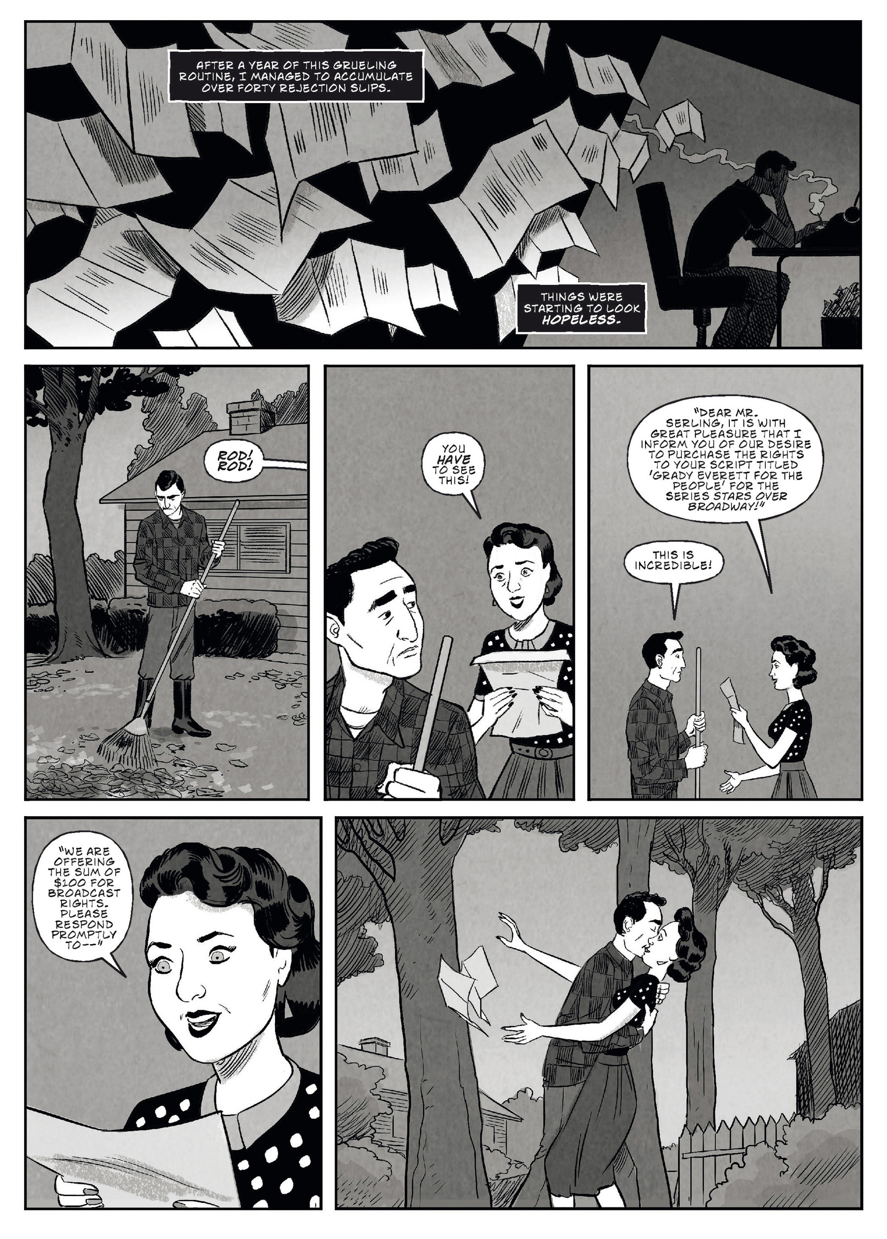 Read online The Twilight Man: Rod Serling and the Birth of Television comic -  Issue # TPB (Part 1) - 77