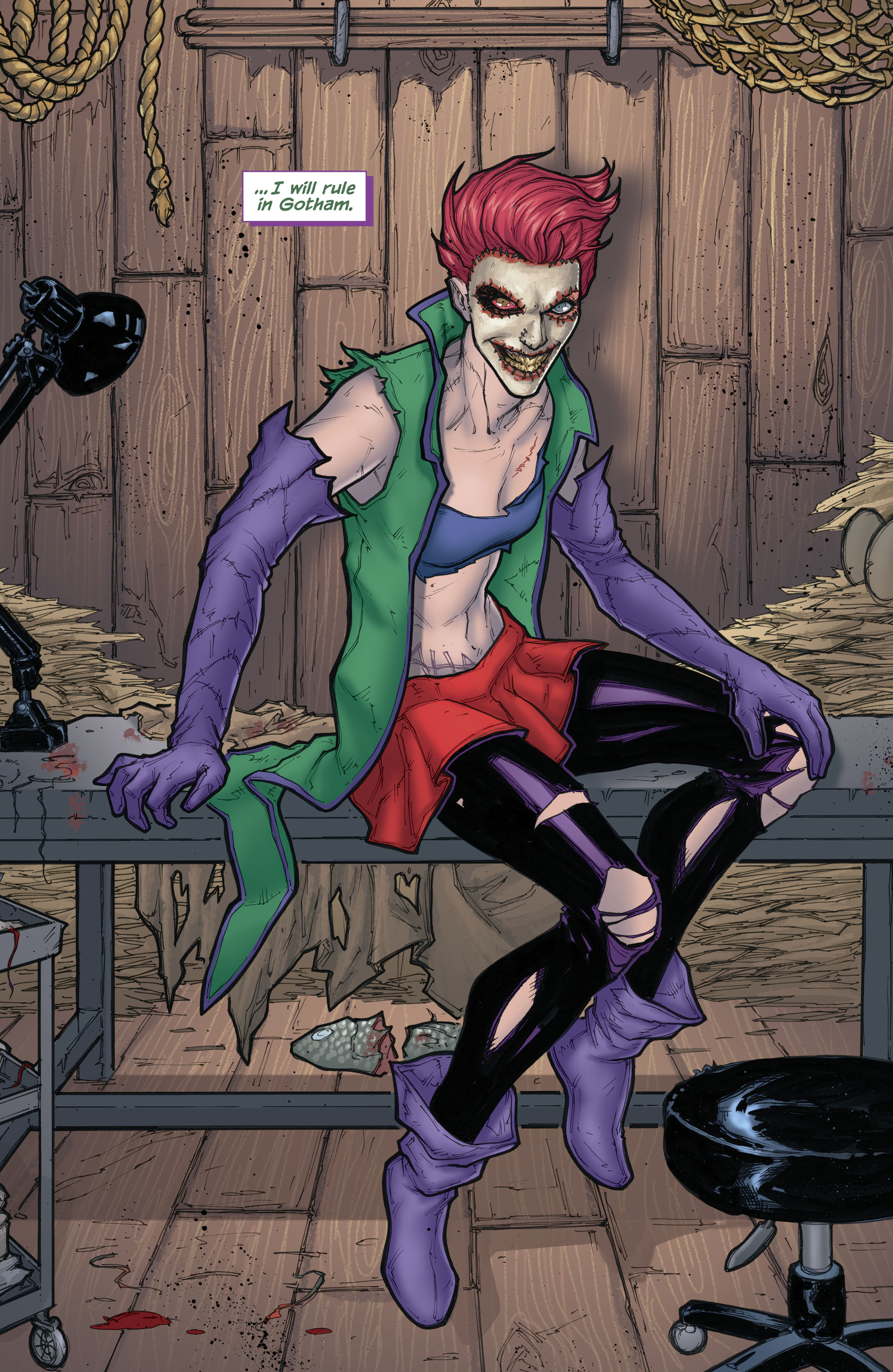 Read online Batman Arkham: Joker's Daughter comic -  Issue # TPB (Part 2) - 111
