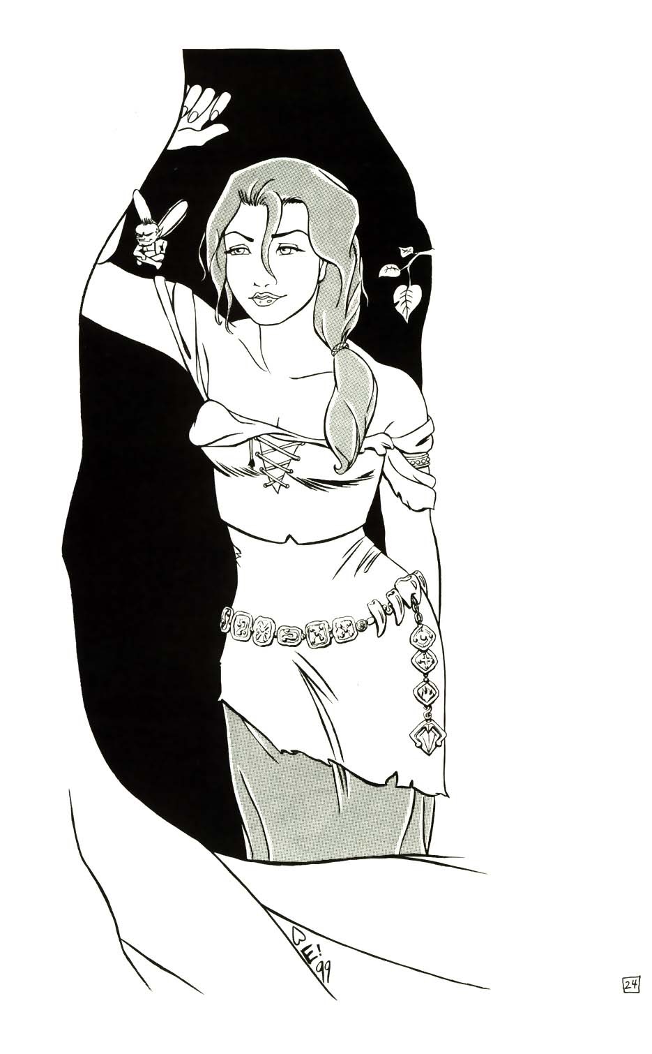 Read online Charm School: Magical Witch Girl Bunny comic -  Issue #1 - 26