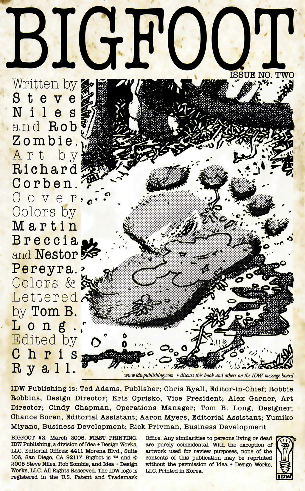 Read online Bigfoot comic -  Issue #2 - 2