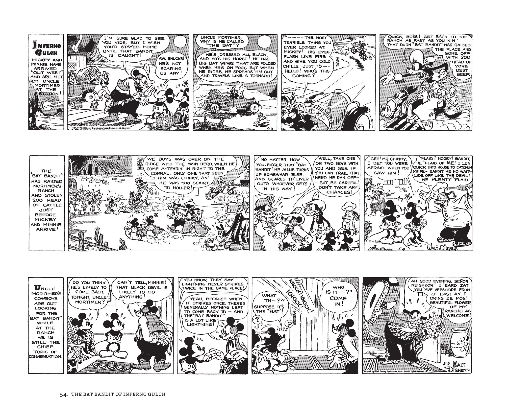 Read online Walt Disney's Mickey Mouse by Floyd Gottfredson comic -  Issue # TPB 3 (Part 1) - 54
