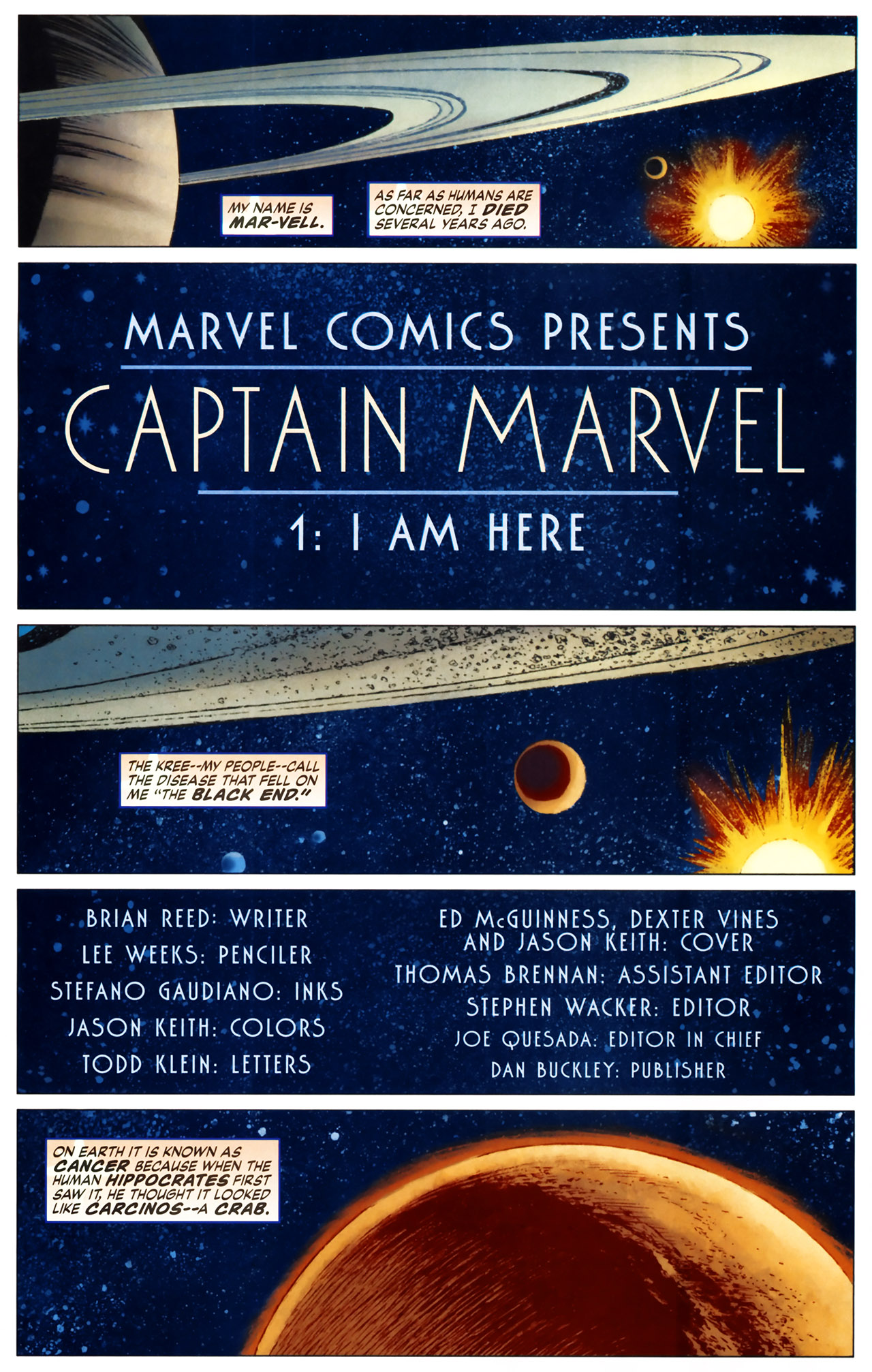 Read online Captain Marvel (2008) comic -  Issue #1 - 6