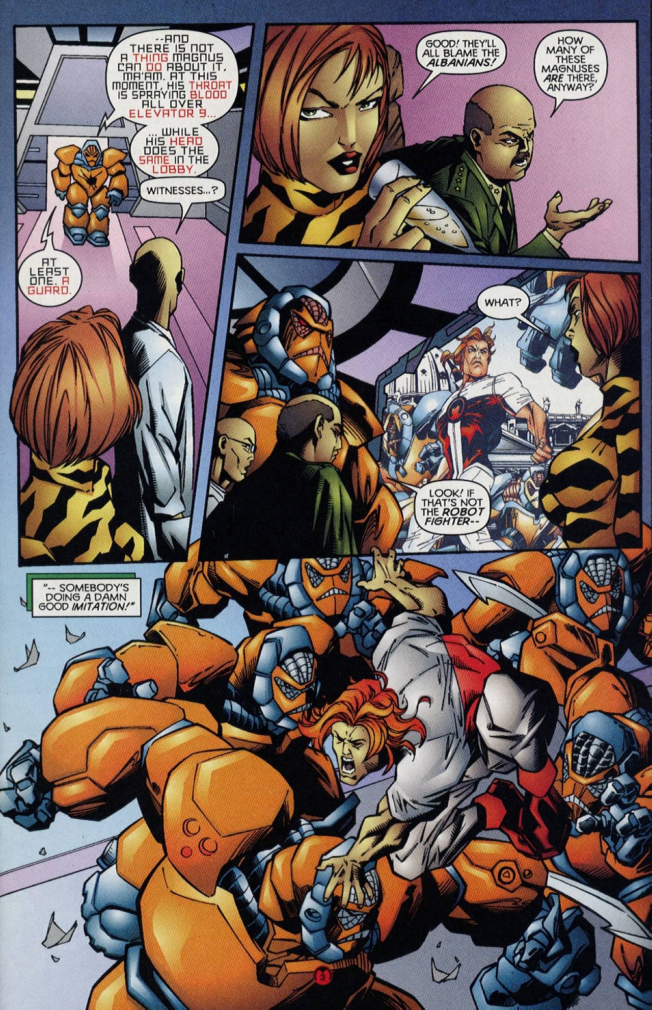 Read online Magnus Robot Fighter (1997) comic -  Issue #12 - 4