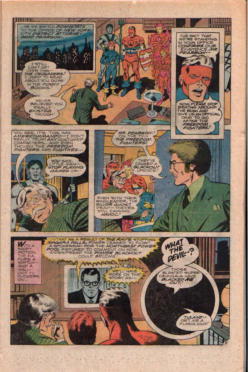 Freedom Fighters (1976) Issue #8 #8 - English 9