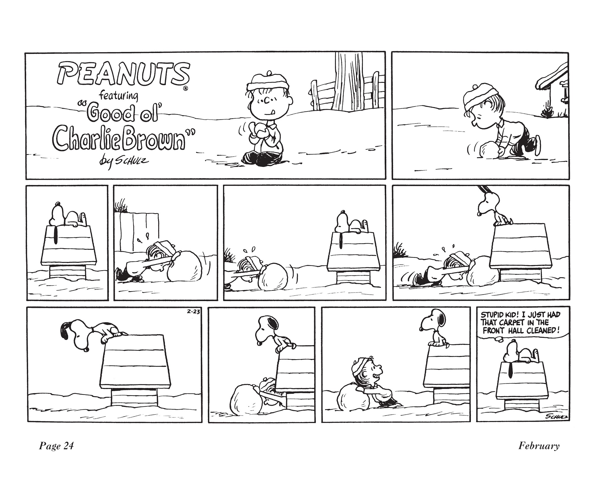 Read online The Complete Peanuts comic -  Issue # TPB 10 - 37