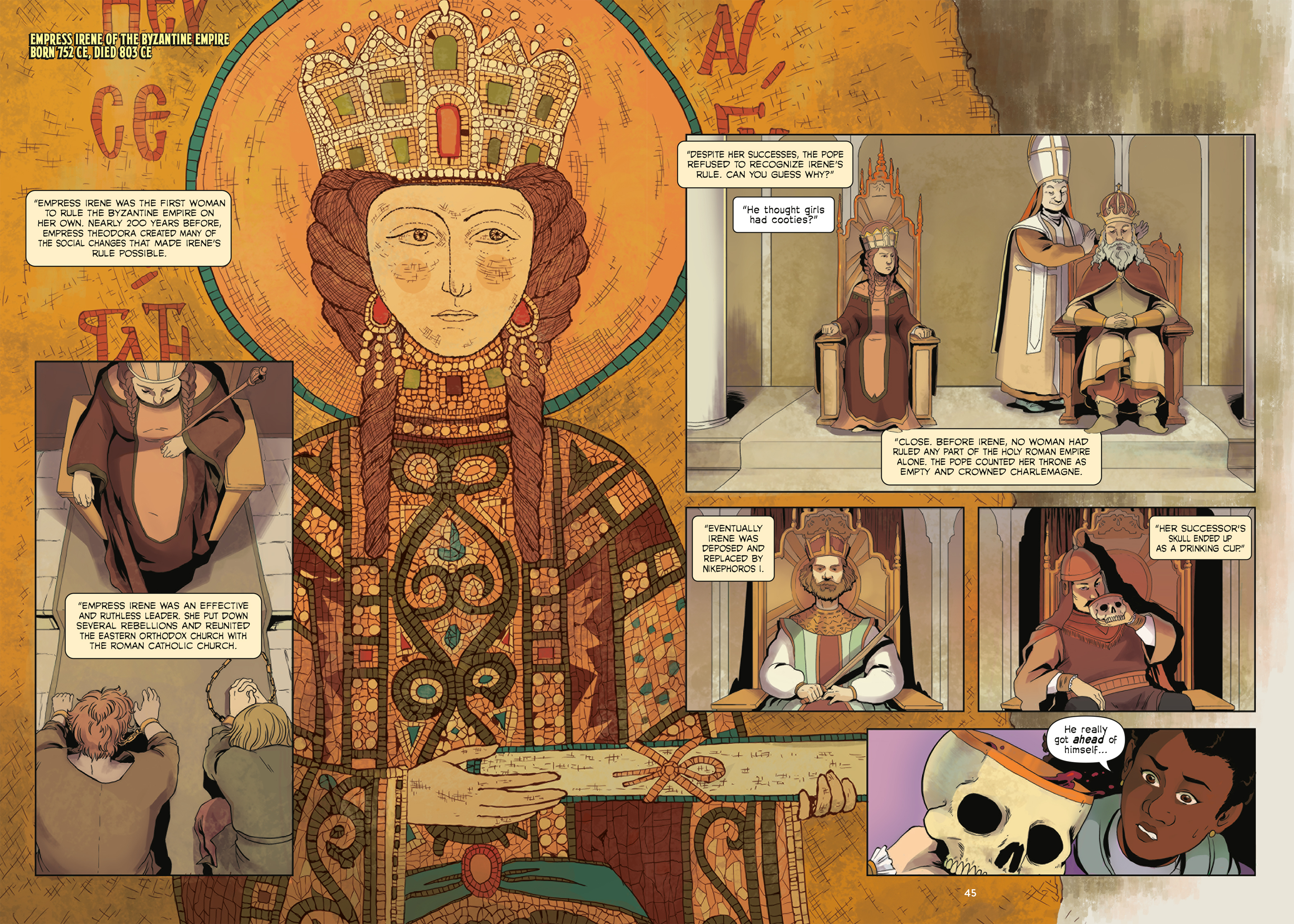 Read online Amazons, Abolitionists, and Activists: A Graphic History of Women's Fight for Their Rights comic -  Issue # TPB (Part 1) - 49