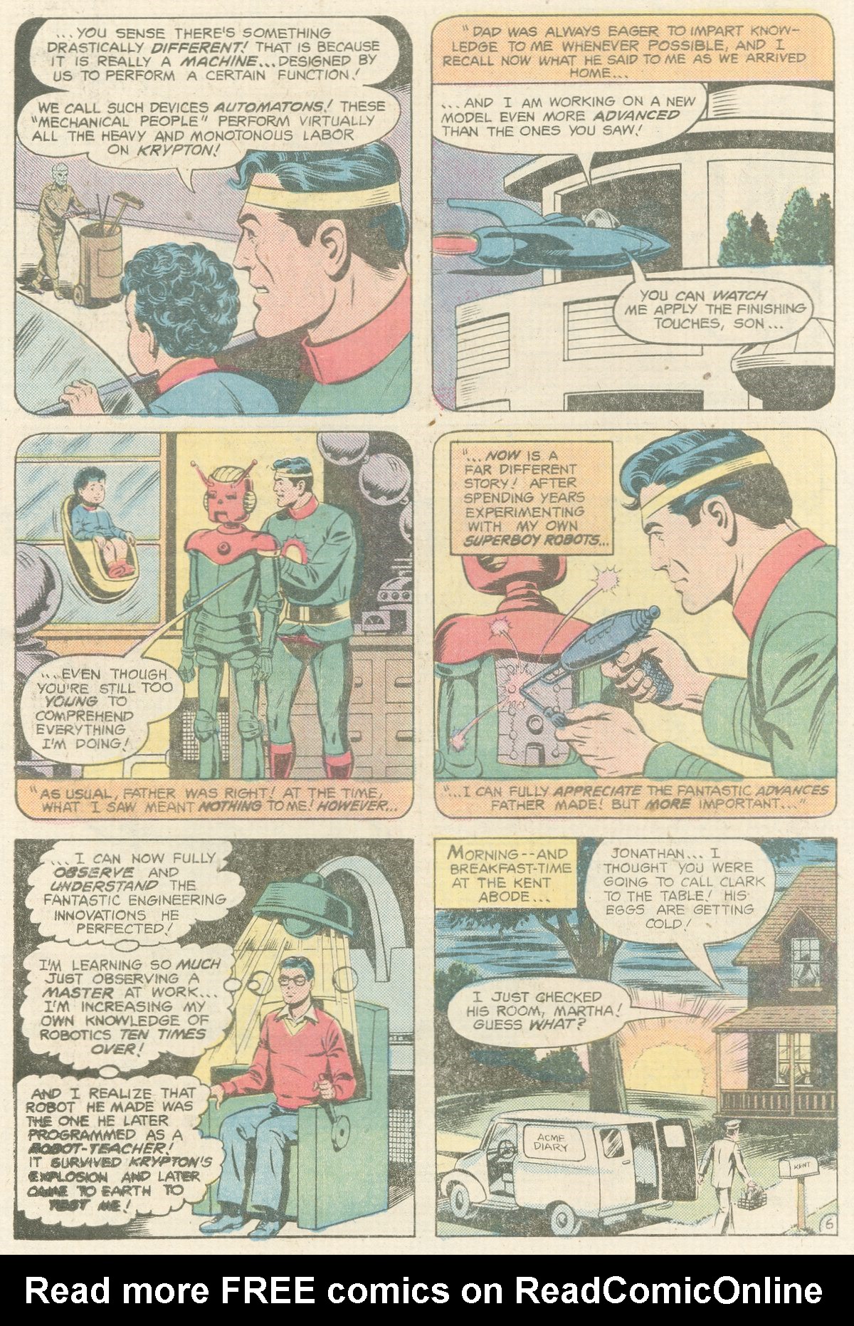 The New Adventures of Superboy 17 Page 6