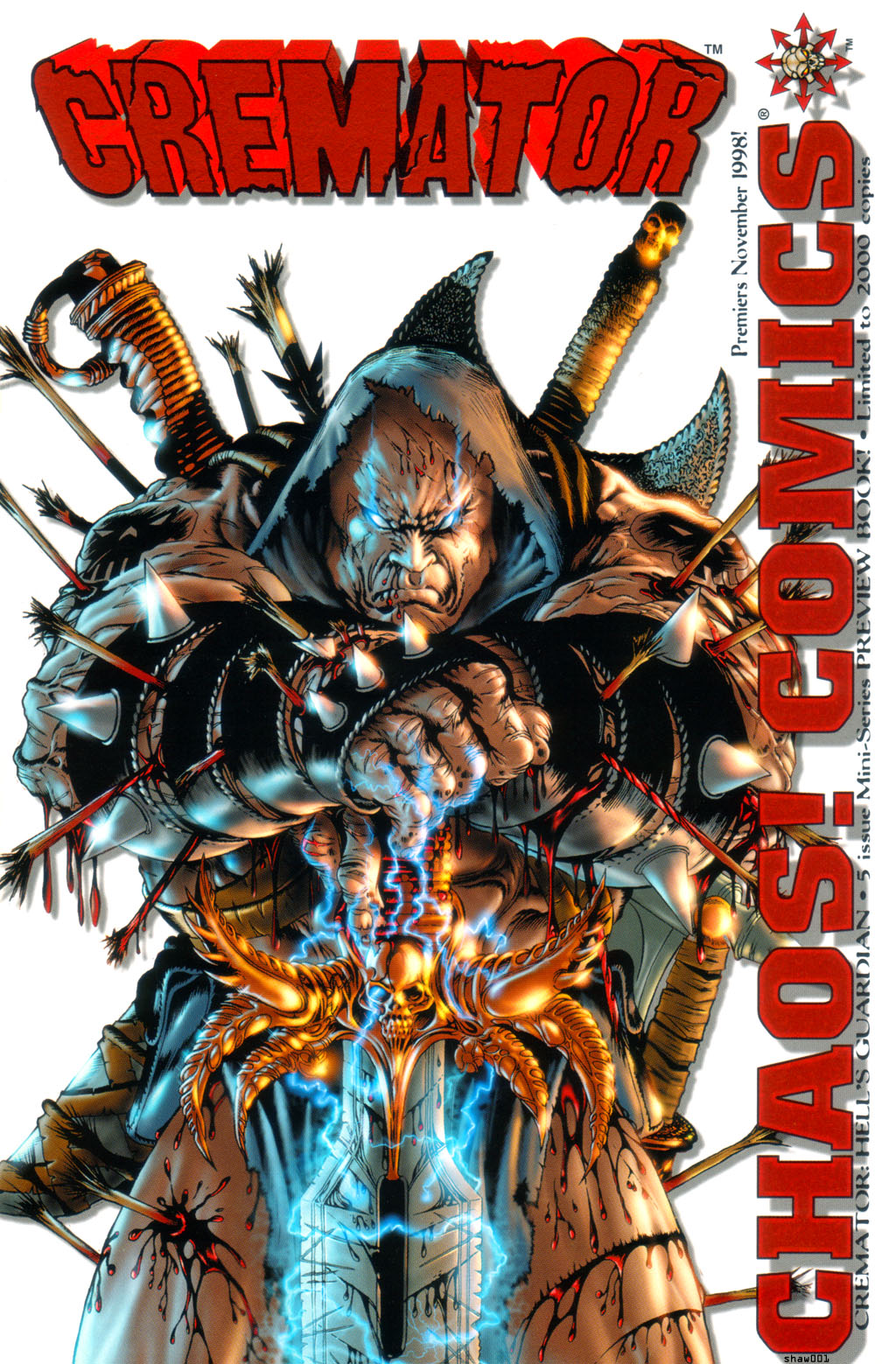 Read online Cremator: Hell's Guardian comic -  Issue #0 - 1